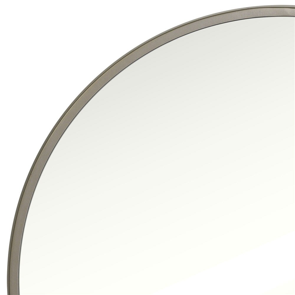 Source 6mm silver 32 inch 28 inch extra large circle round wall mirror  stick on the wall on m.