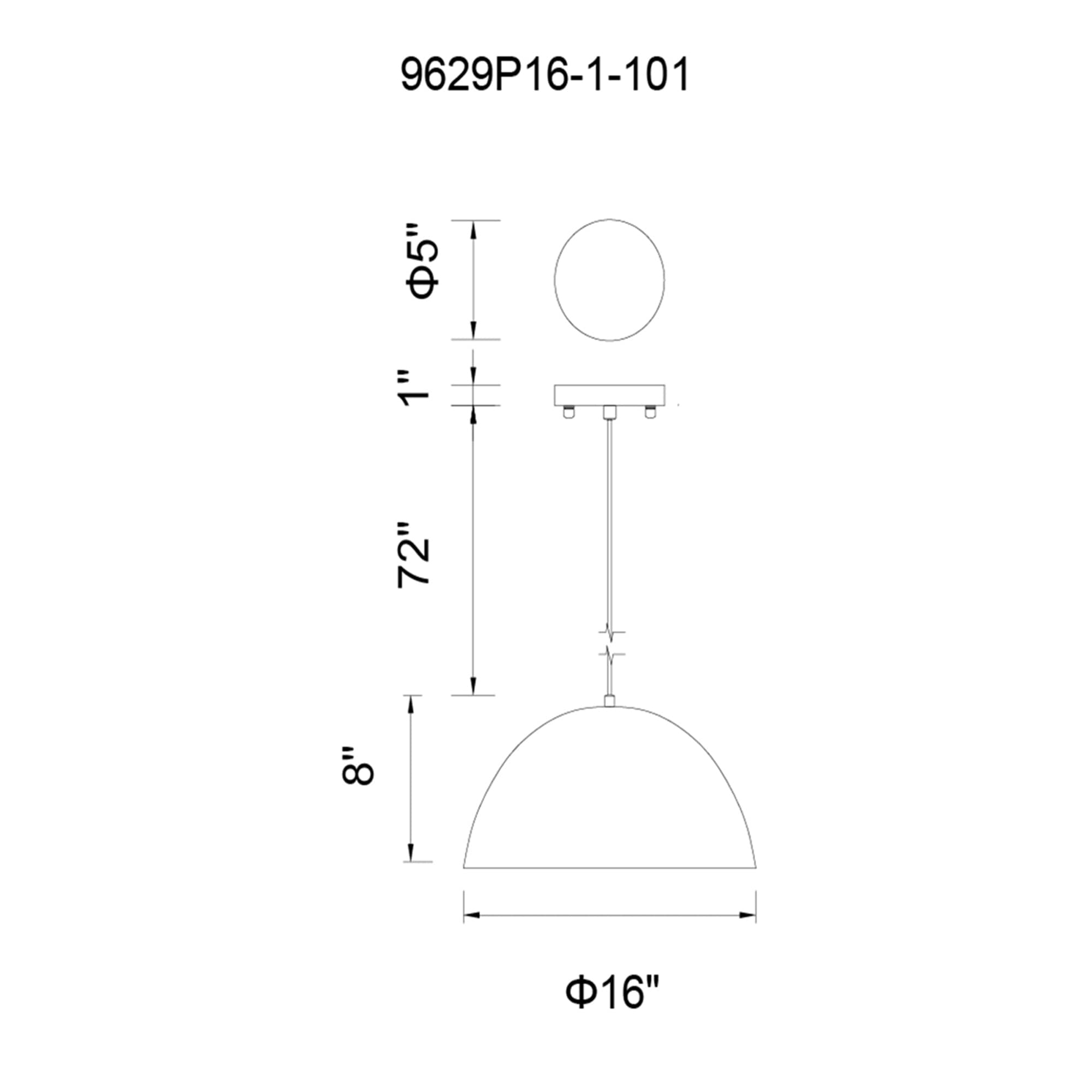 CWI Lighting 9629P16-1-101 Pendant-Lights - View #9