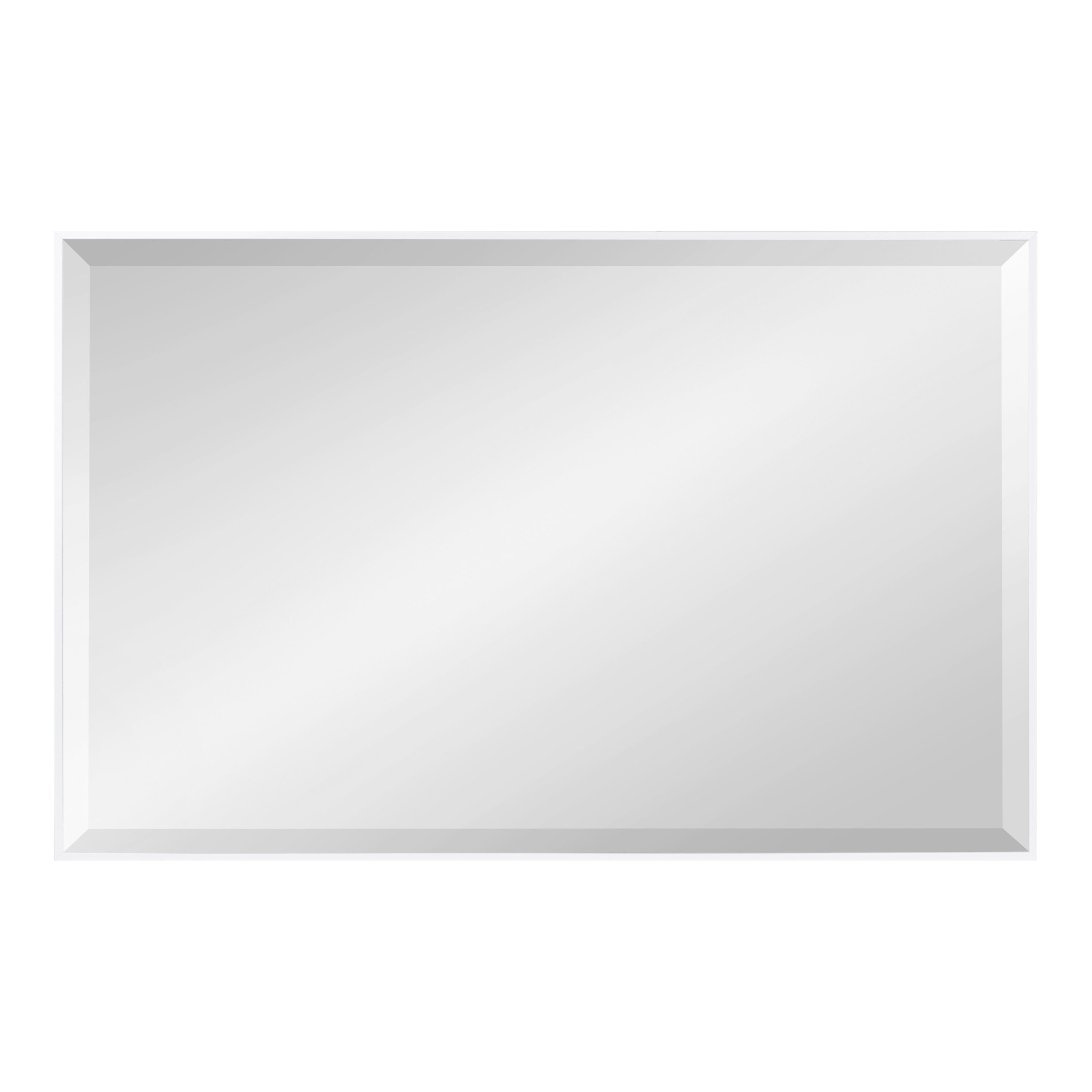 Infinity Rectangular Brass Wall Mirror 36x48 + Reviews