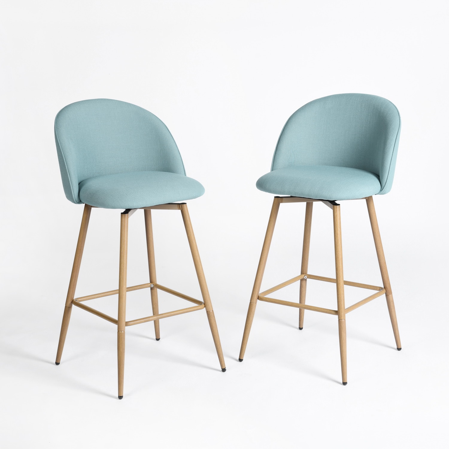 Homy Casa HASEEB BLUE 2 stools - View #10