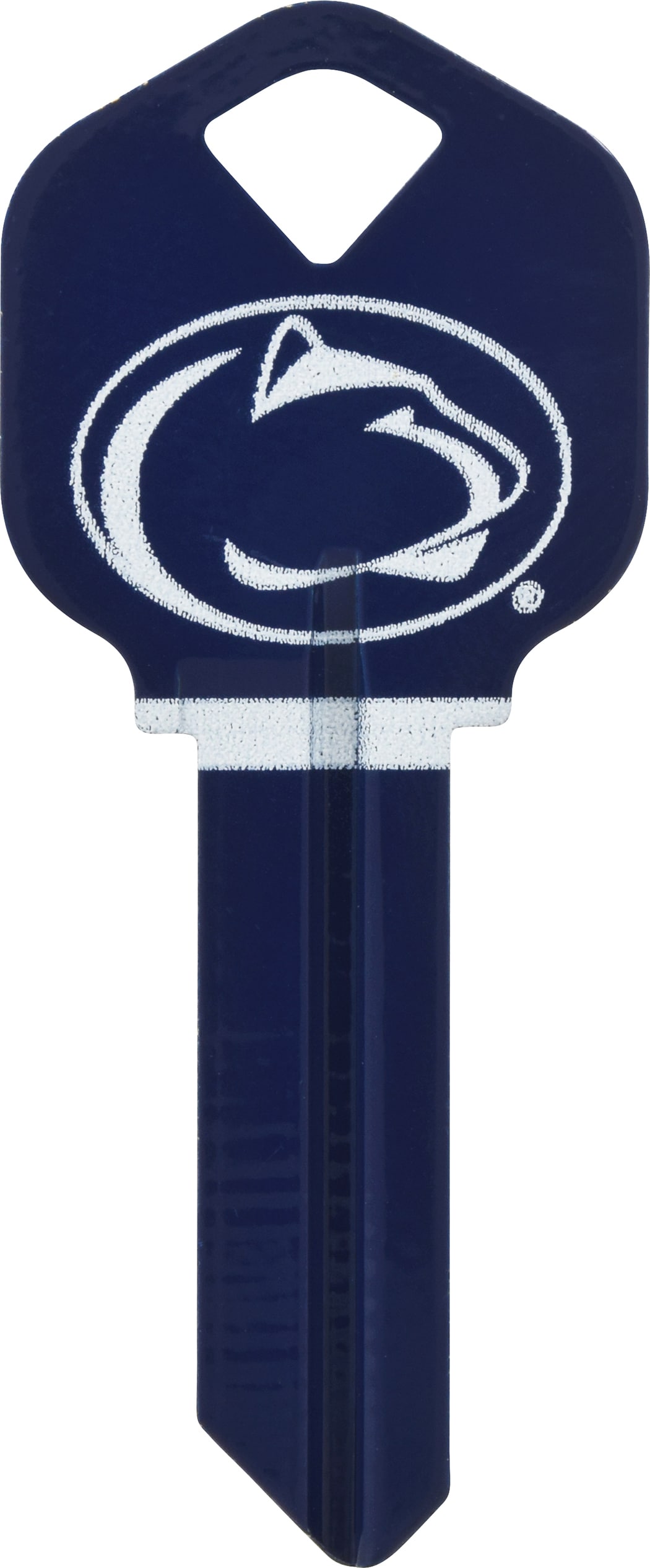 Fanatix 89842 Penn State Nittany Lions Multicolored Decorative Key Brass House/Entry Key Blank