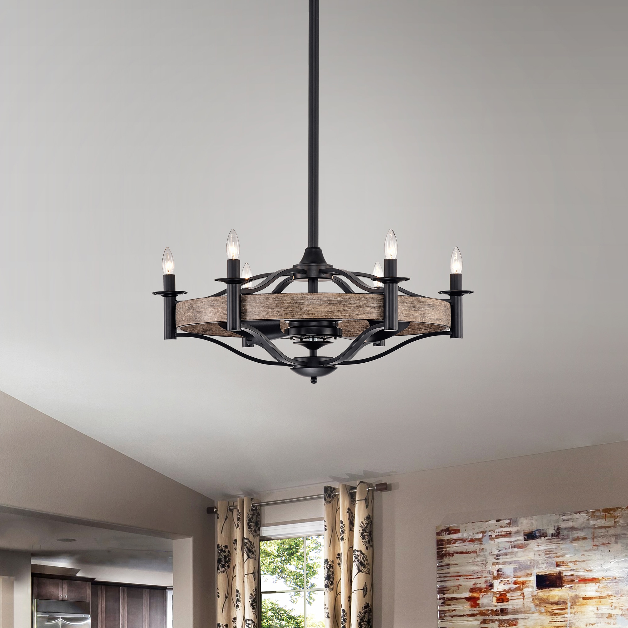 Home Accessories Inc CFL-8466IWG Ceiling-Fans - View #4