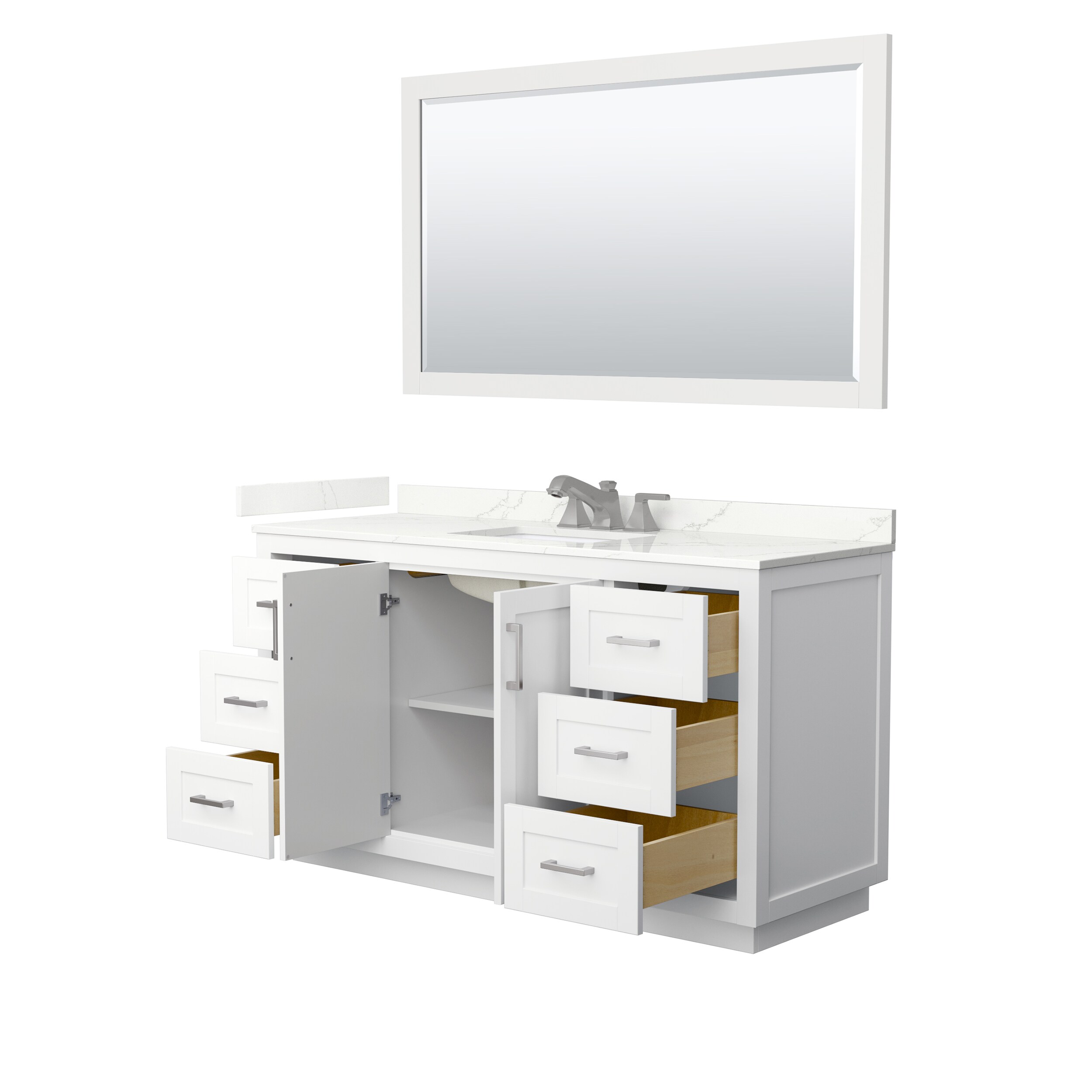 Wyndham Collection WCF292960SWHGTUS3M58 Bath-Vanity-Combo - View #3