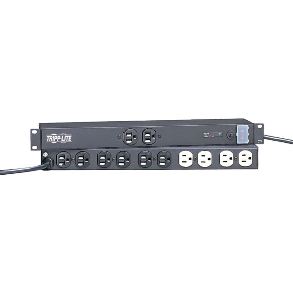 Tripp Lite ISOBAR12ULTRA 12-Outlet 3840 Joules 1800-Watt Various Receptacles Surge Protector with