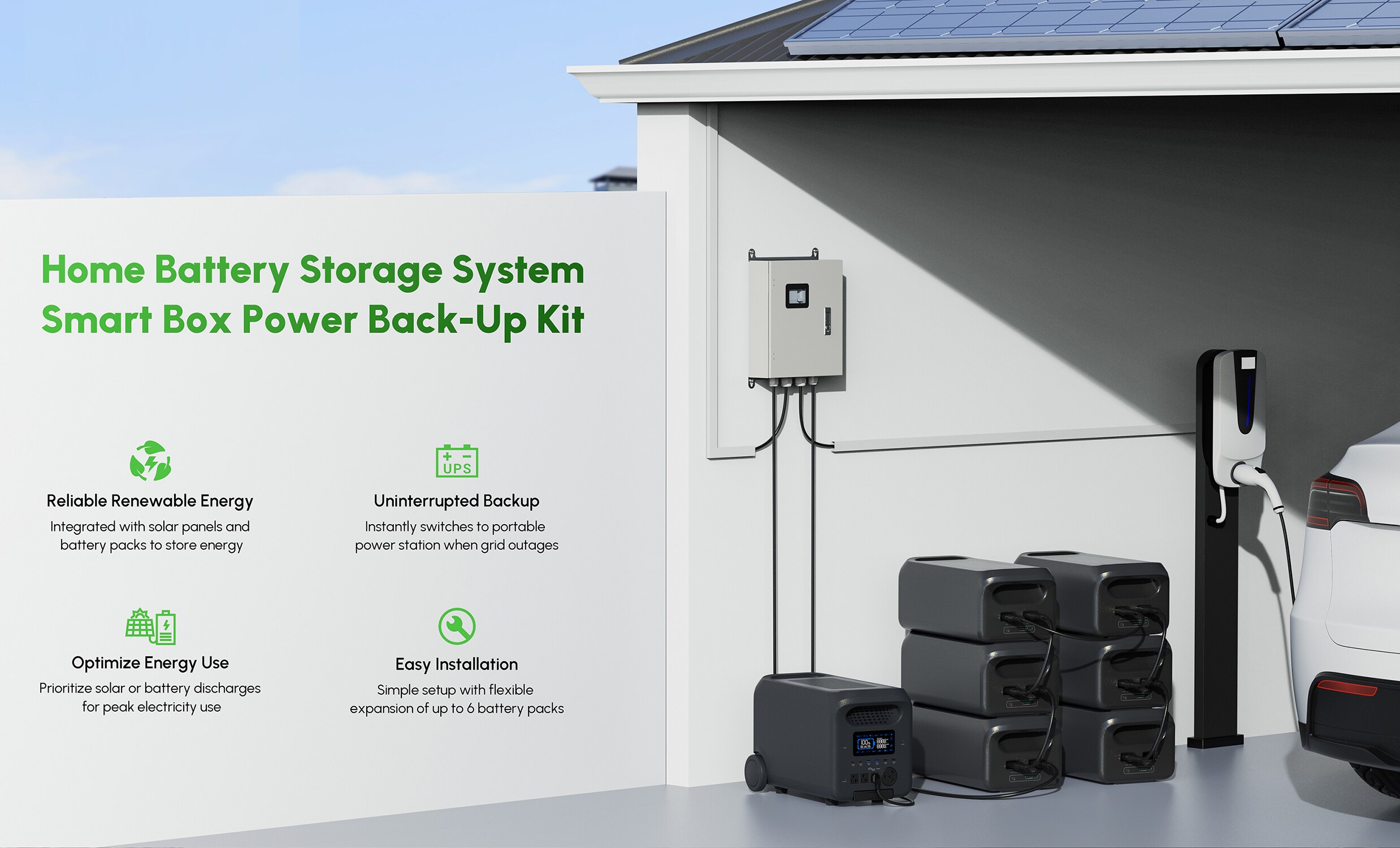 Mondawe MO-SG2-US(3000W) Solar-Generators - View #6