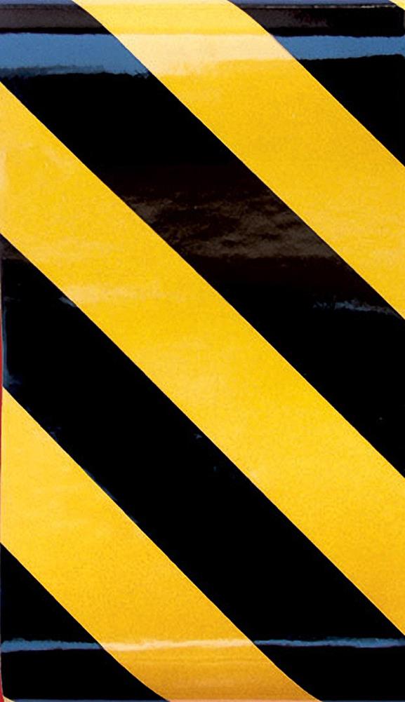 Black & Yellow Hazard Safety Floor Tape, 3 inch x 54 feet - Ideal for  Walls, Floors, Pipes and Equipment.