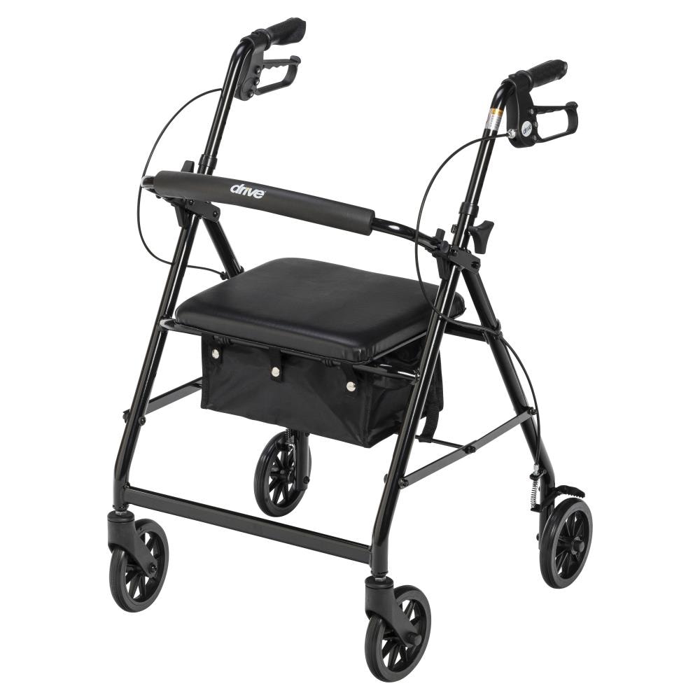 Drive Medical Rollator Rolling Walker With 6