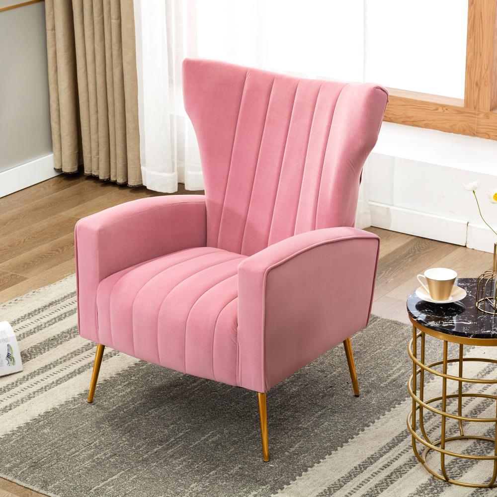Vintage Accent Chair  Pink – Stylized Events