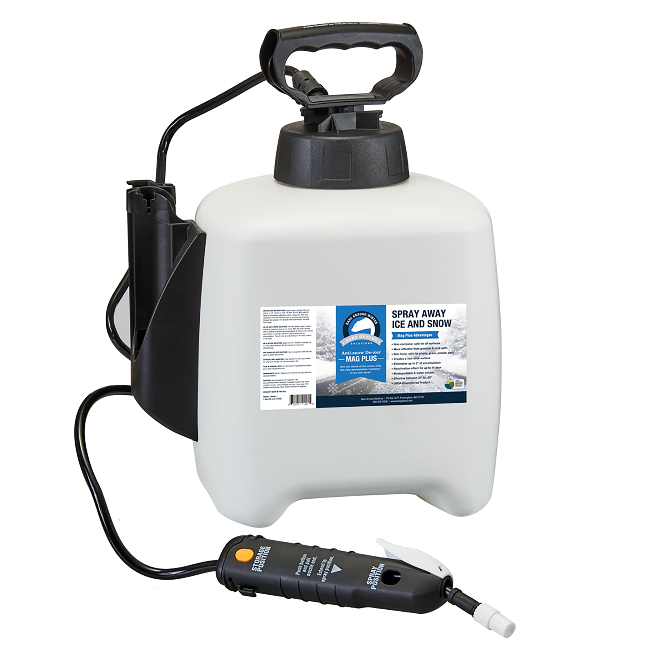 Bare Ground BGDS-1 12-lb Natural Safer For Pets Magnesium Chloride Ice Melt Liquid