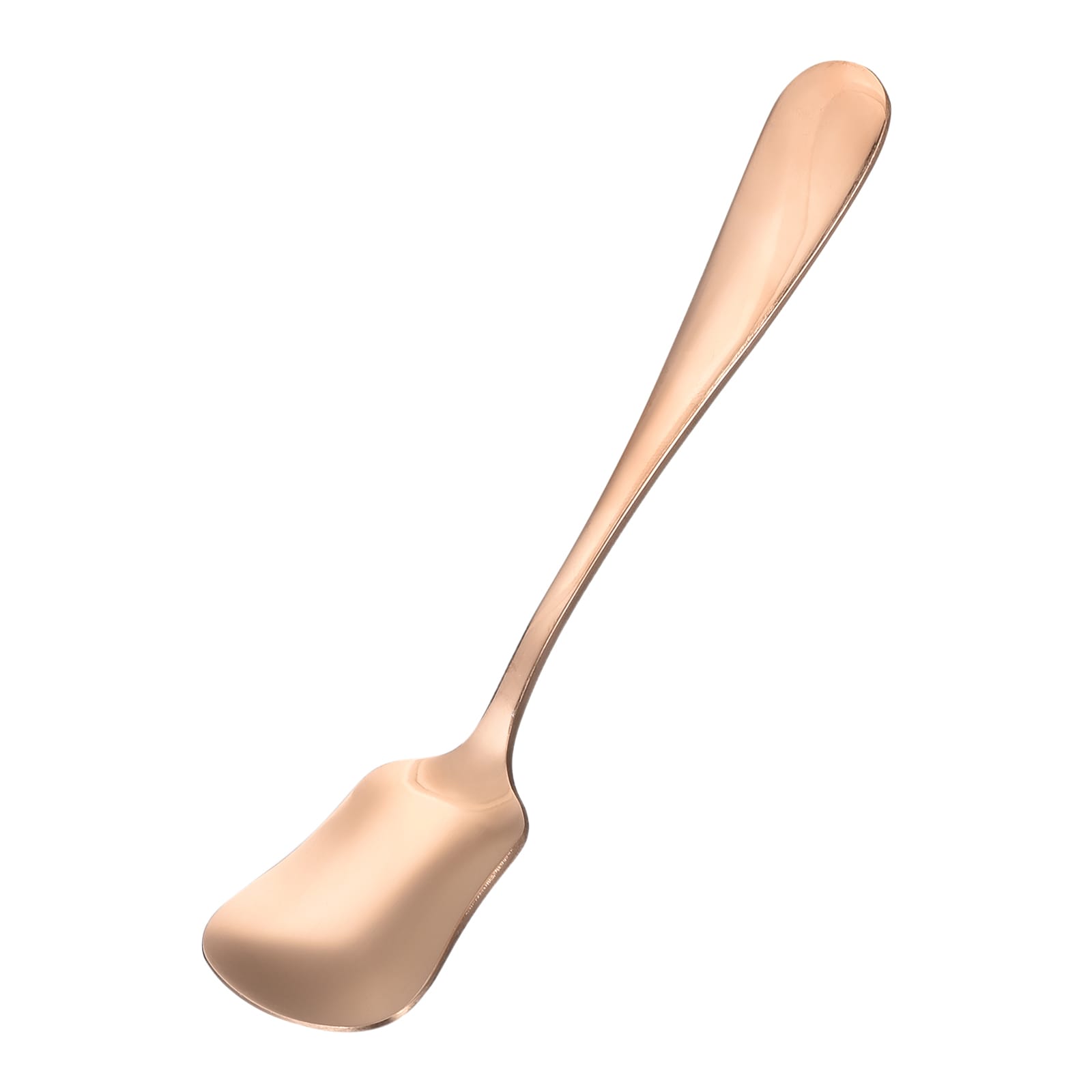 Unique Bargains 5 Inch Stainless Steel Ice Cream Spoon Coffee Spoon Small Dessert Spoon Fruit Spoon Tea Spoon for Ice Cream Sugar Dessert Rose Gold #S25120404UX5273