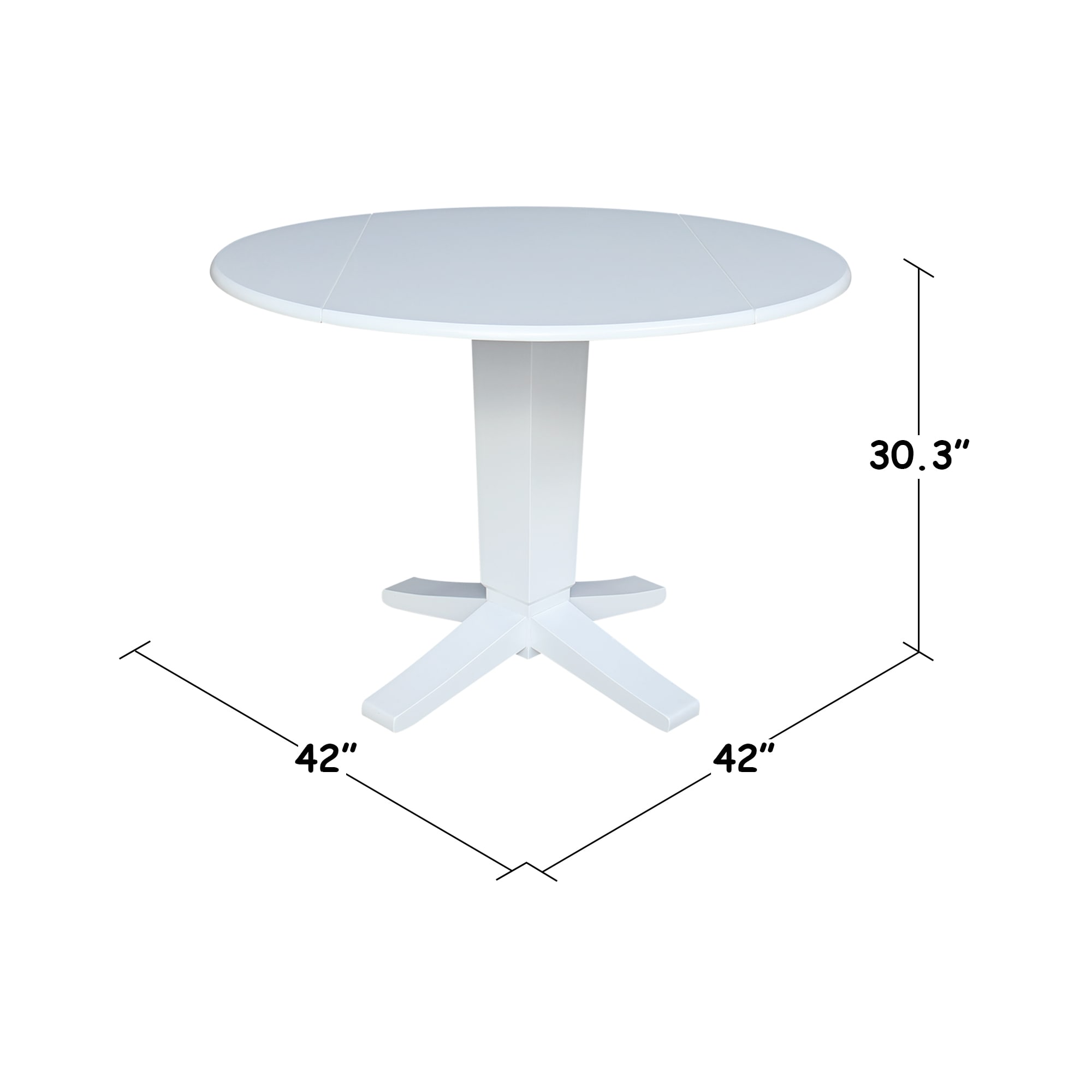 International Concepts K08-42DPT-23B Dining-Tables - View #5