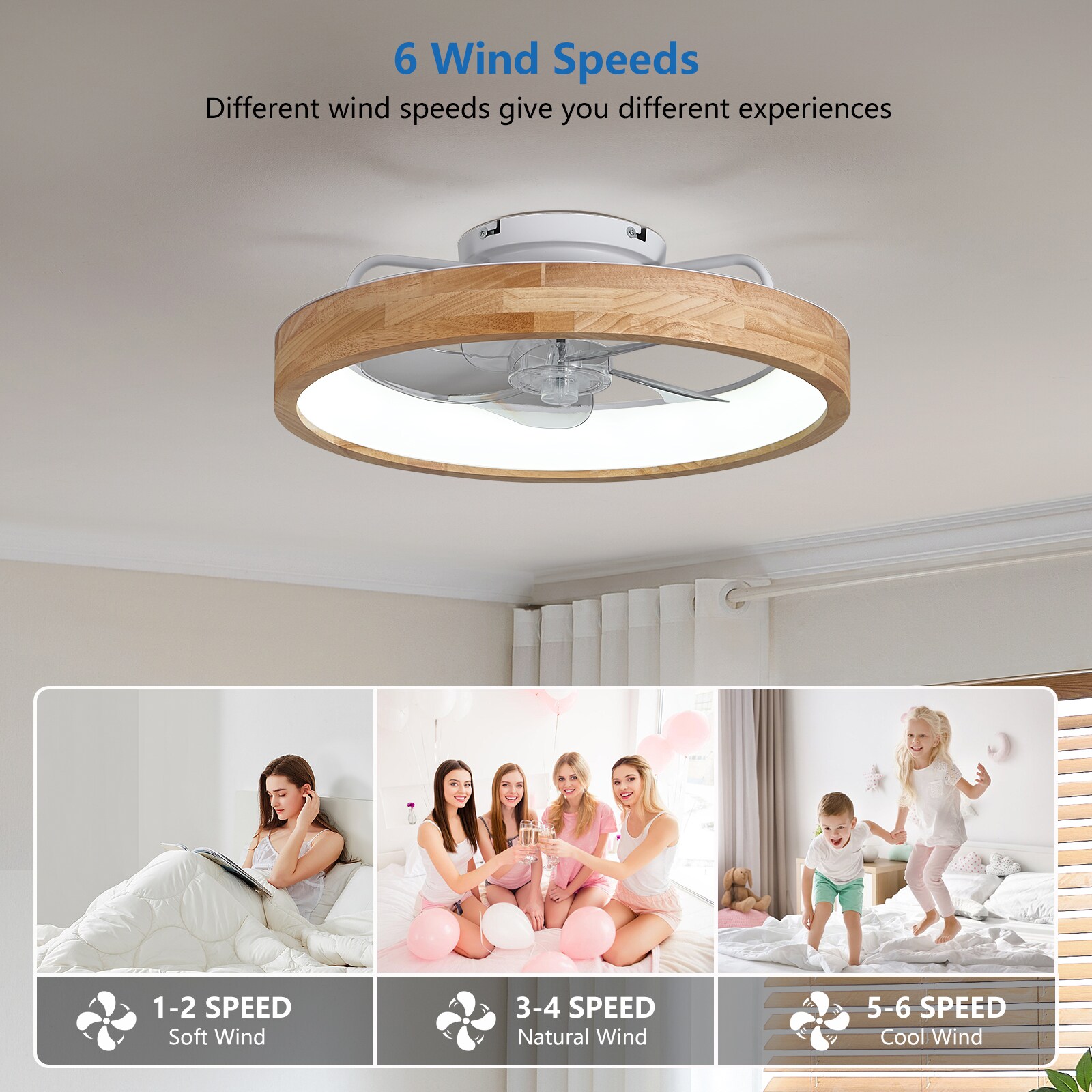 Cuschoice LWH-18-PL Ceiling-Fans - View #3