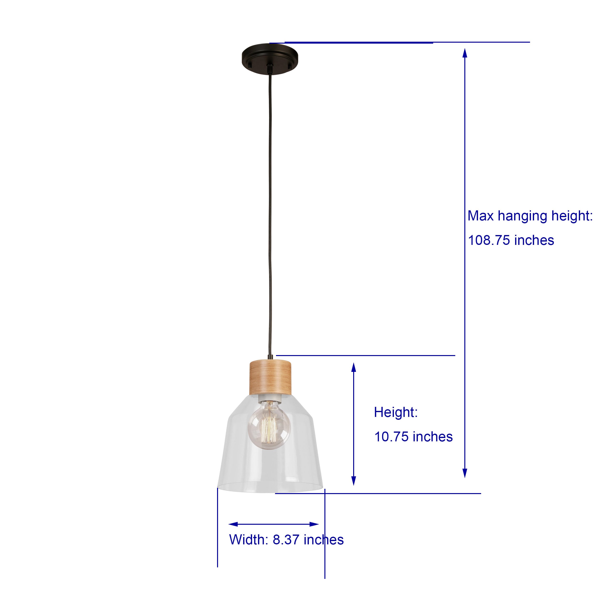 allen + roth KIL8991A BROWN Pendant-Lights - View #9