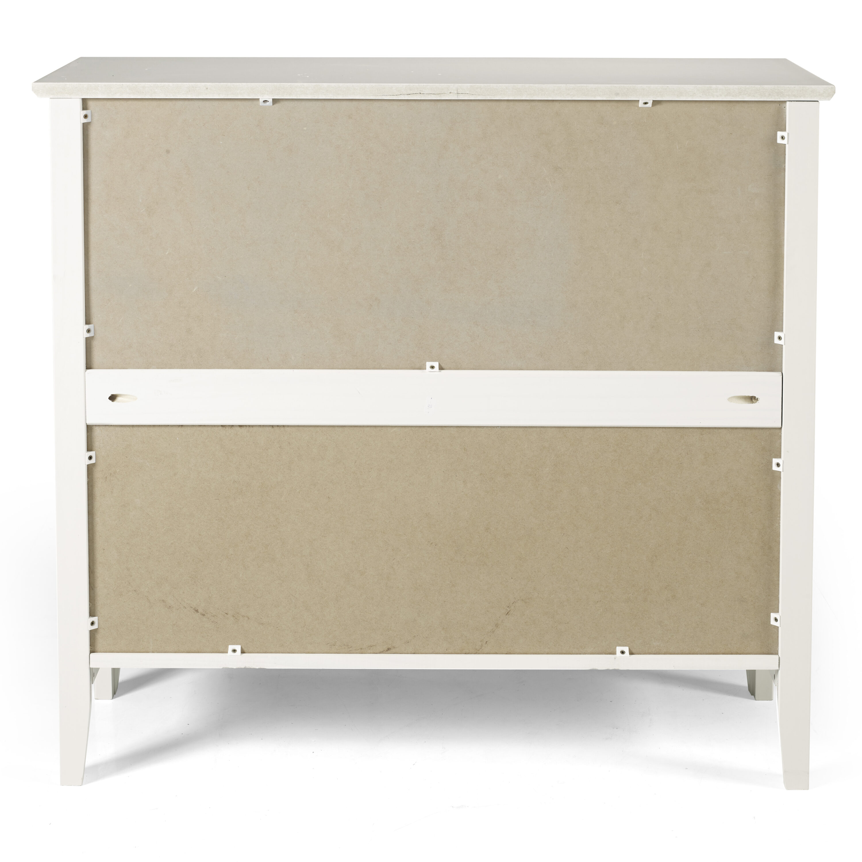 White Adjustable Kids Wooden Under Window Bookcase