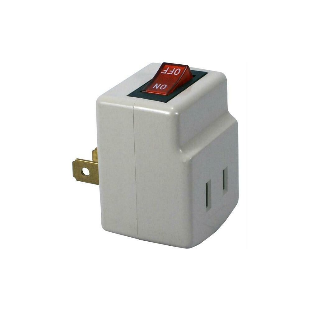 QVS DBKV7013  Single-Port Power Adapter with On-Off Switch- PA-1P