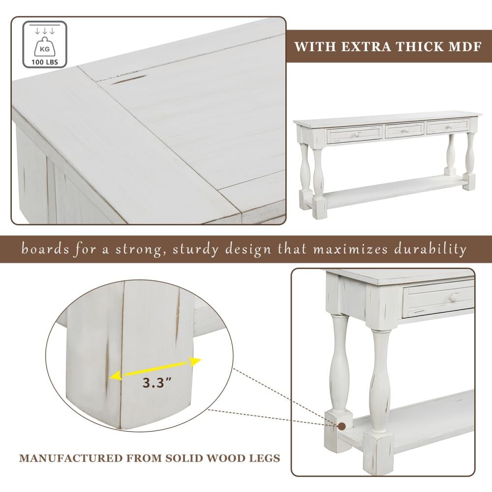 Mondawe OR-W3795K-TR Console-Sofa-Tables - View #4