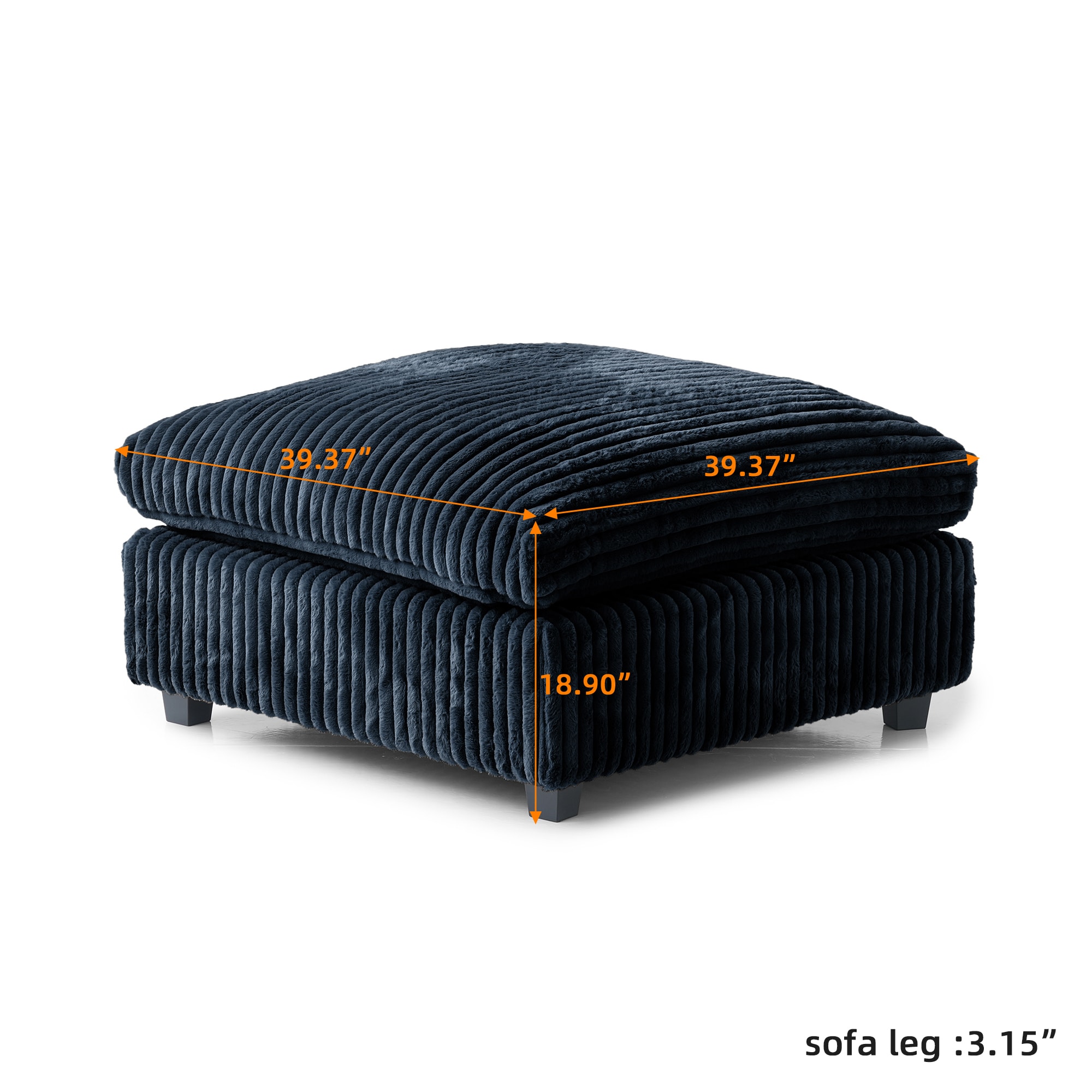 BuotiqHom DH-OT3-141BK Sofas-Loveseats - View #2