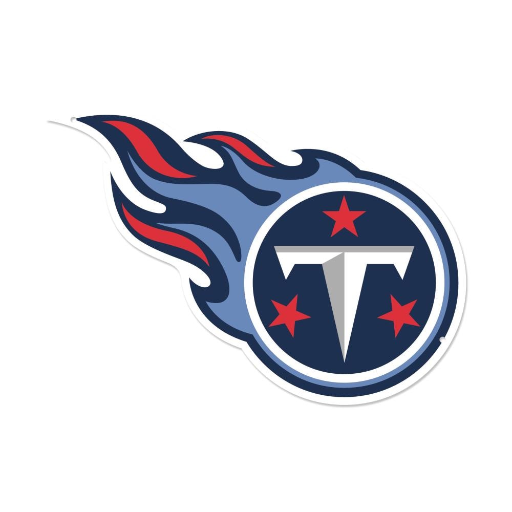 Officially Licensed NFL 3D Logo Series Wall Art - 12 x 12 - Titans