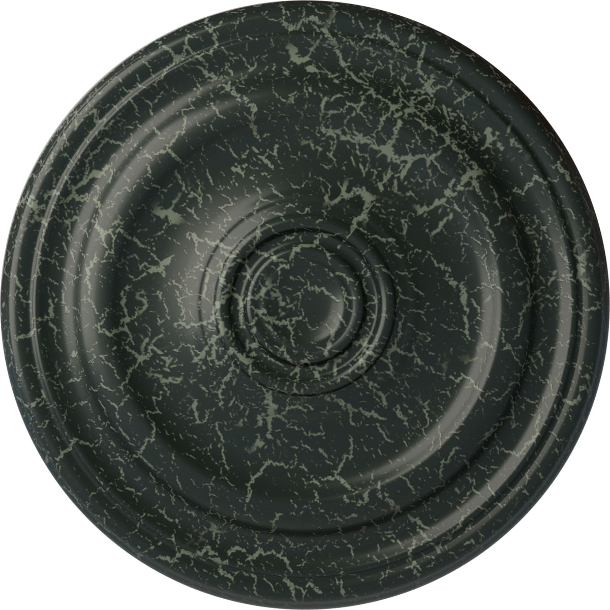 Ekena Millwork CM16KPPTC Kepler Traditional 15.875-in W x 15.875-in L Painted Turtle Crackle Polyurethane Ceiling Medallion