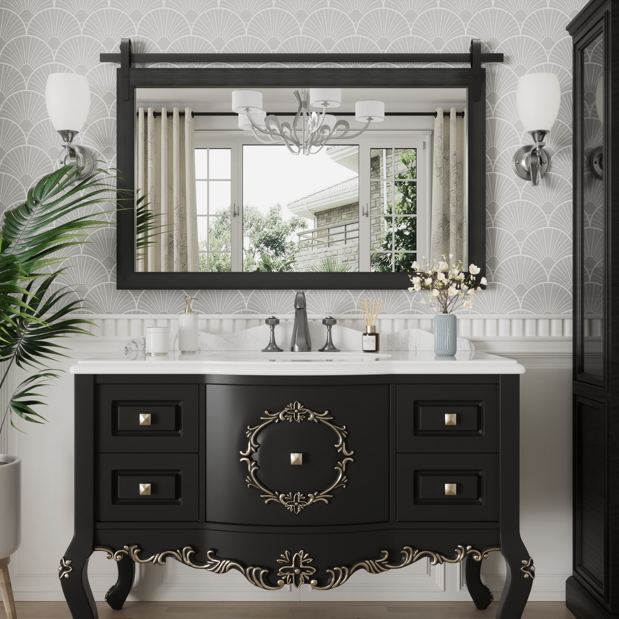 Clavie LS-40261-FRBL Decor-Mirrors - View #7