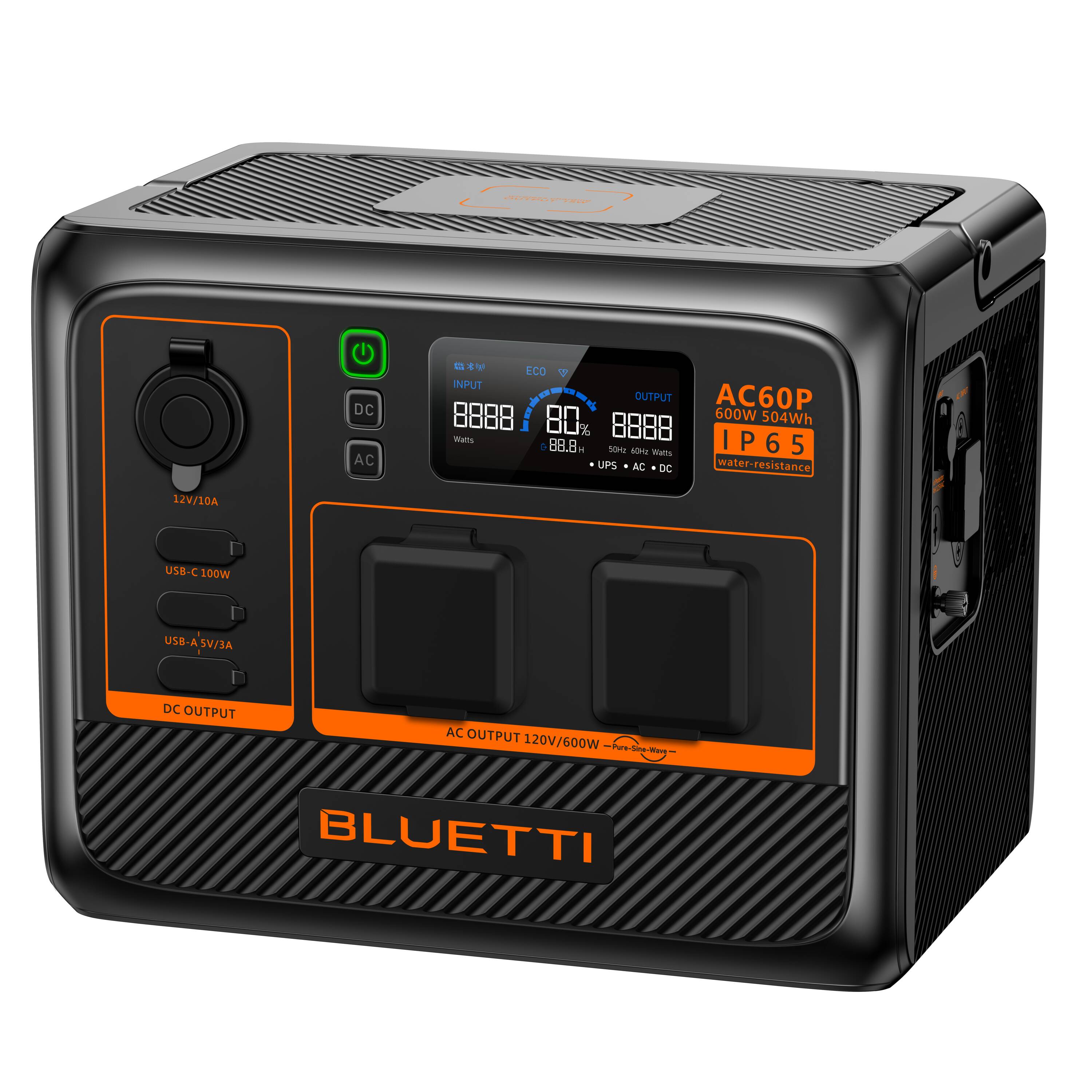 BLUETTI IP65 600-Watt Portable Power Station in the Portable Power