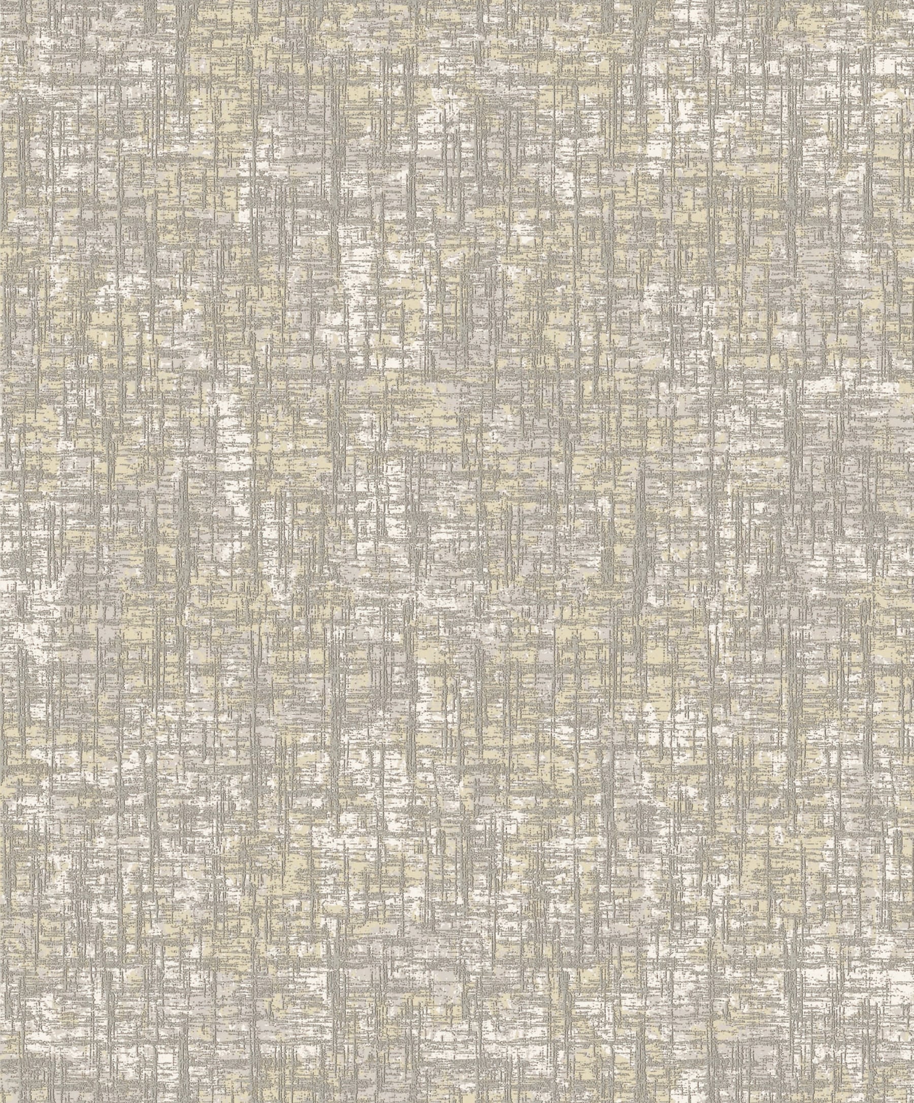 York Wallcoverings BD43903 Antonina Vella Mixed Metals 57.2-sq ft White Non-woven Abstract Unpasted Wallpaper