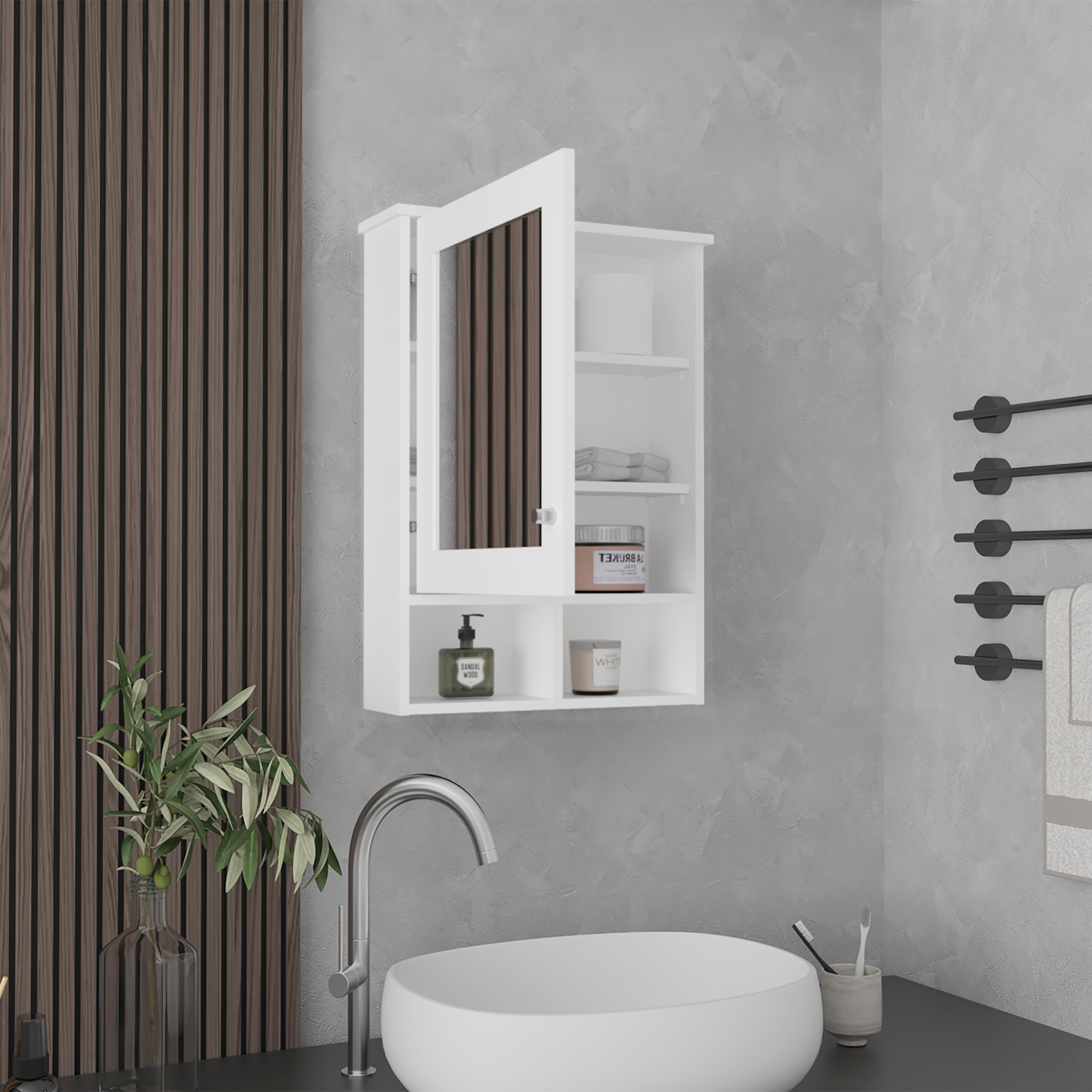 Forclover HBV-AO3927 Bathroom-Medicine-Cabinets - View #2