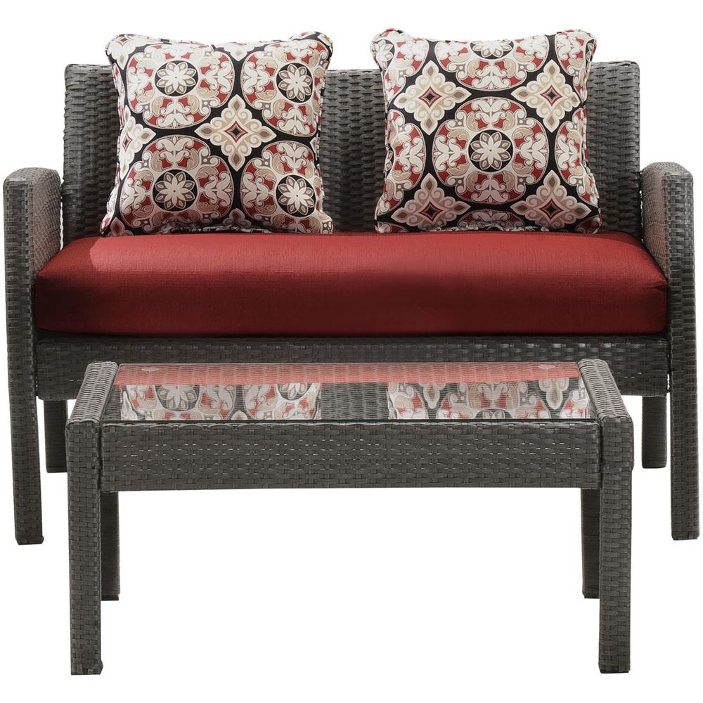 Mod Furniture SOPH6PC-RED Patio-Conversation-Sets - View #3