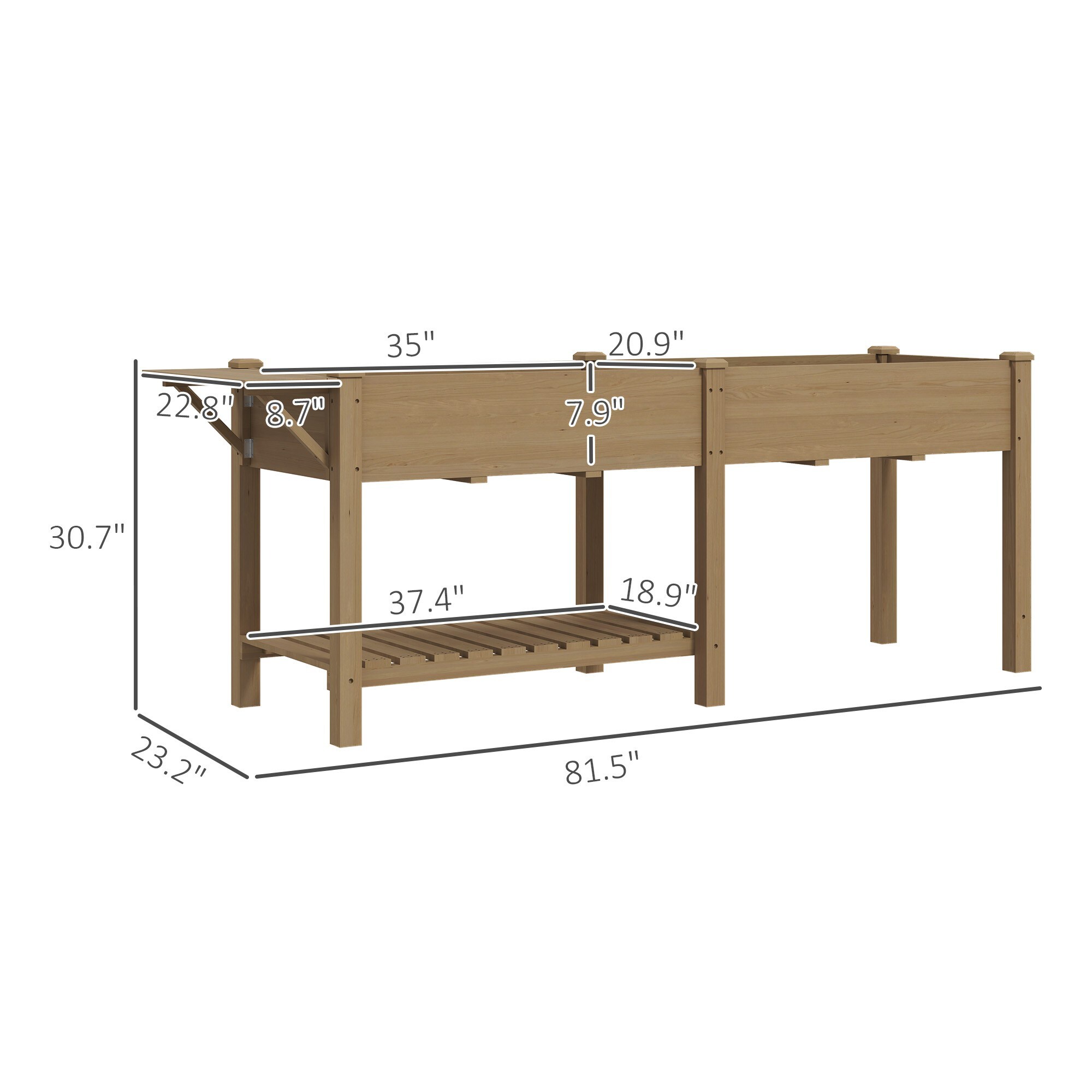 JUSHUA MT-423100 Raised-Garden-Beds - View #3
