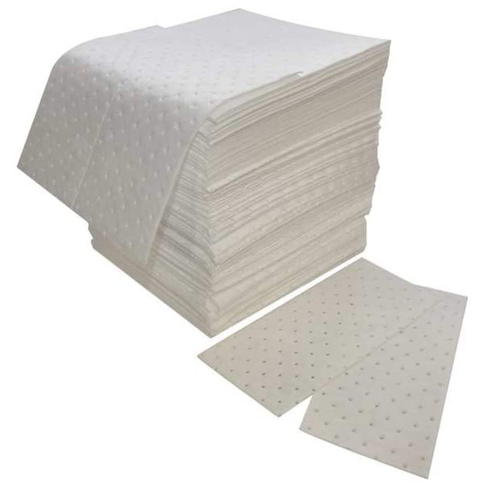 Spilfyter  Sorbent Pad 32 gal 16 in x 18 in Oil White Polypropylene Z-75