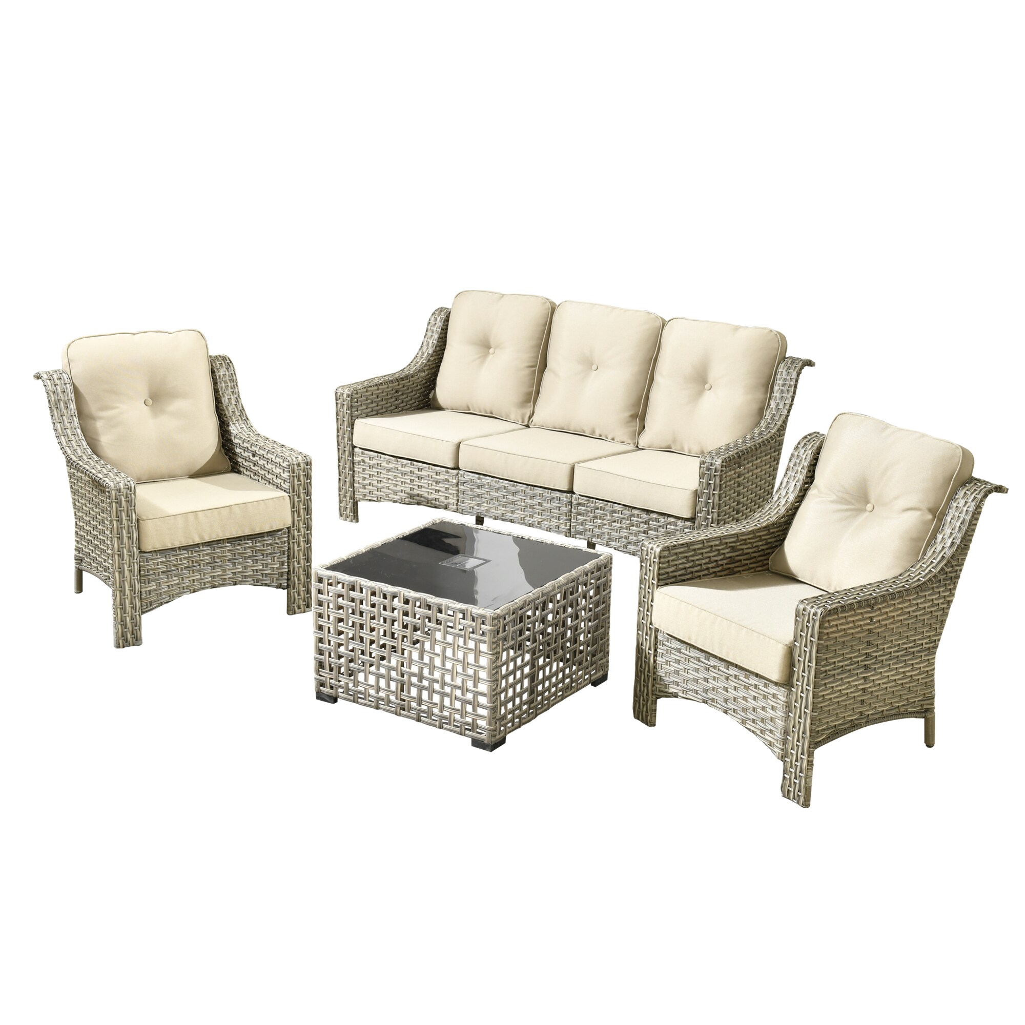 Caodoc L5-PAD604-T Patio-Sofas-Daybeds - View #4
