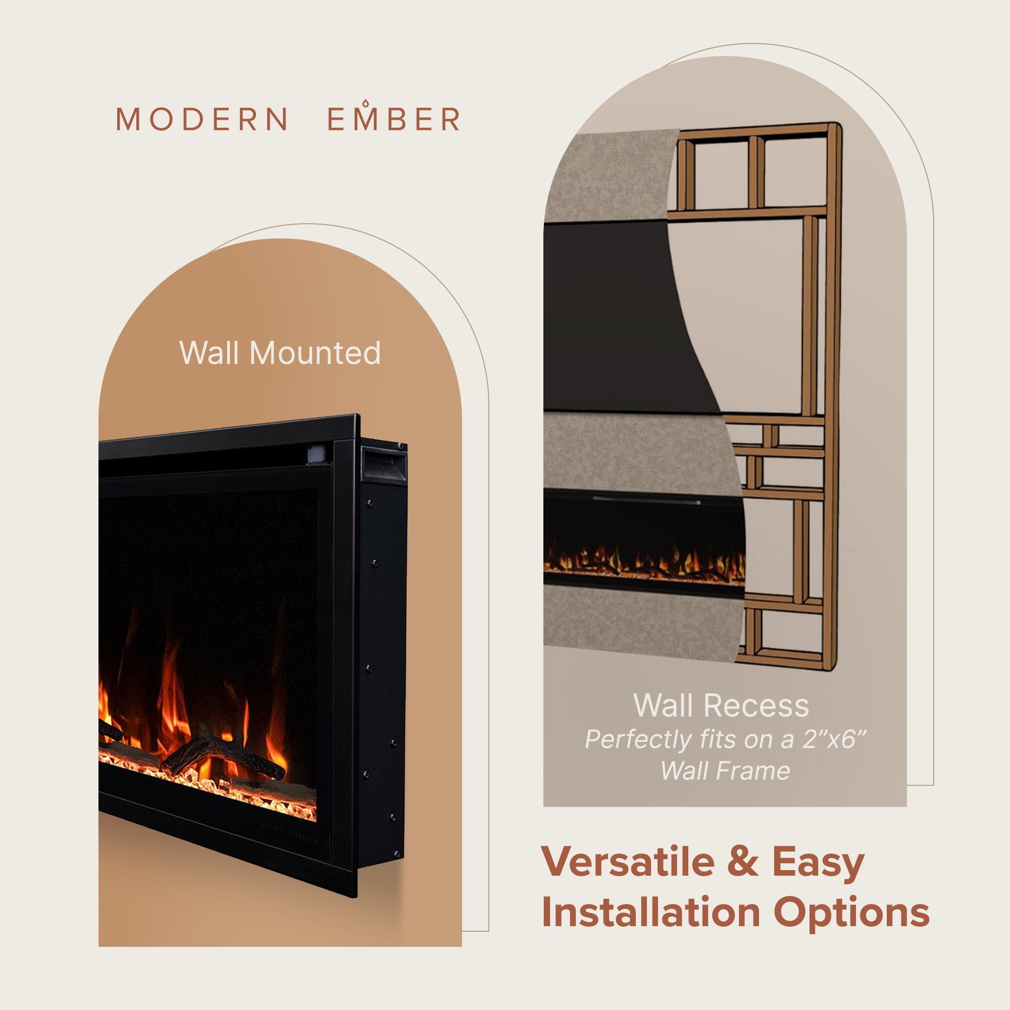 Modern Ember ME-SL50 Electric-Fireplaces - View #3