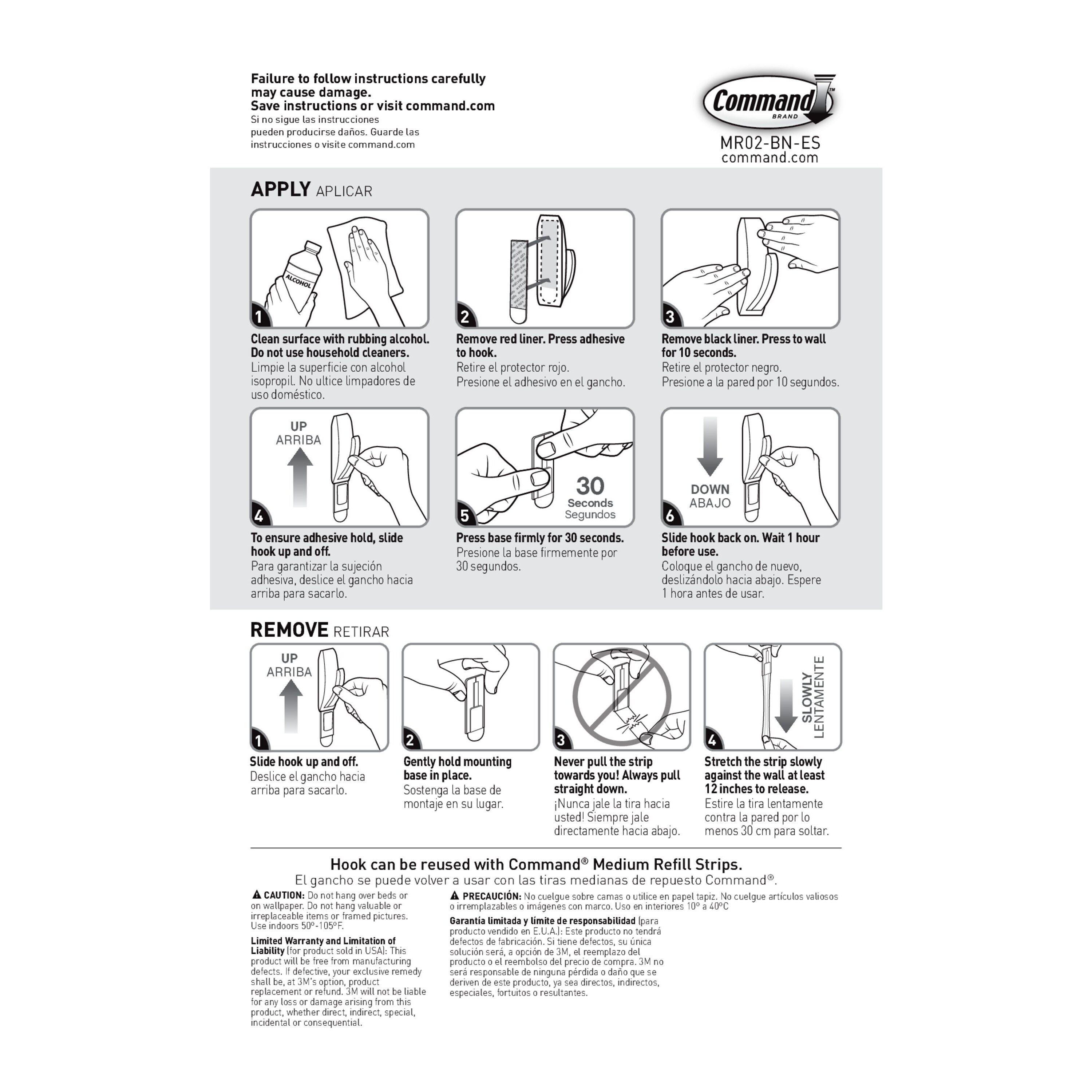 Command MR02-ORB-ES Picture-Hangers - View #9