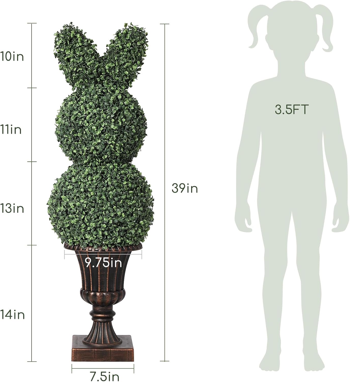 Qeetex DHZ-PHK-33FARK5S Artificial-Plants-Trees - View #3