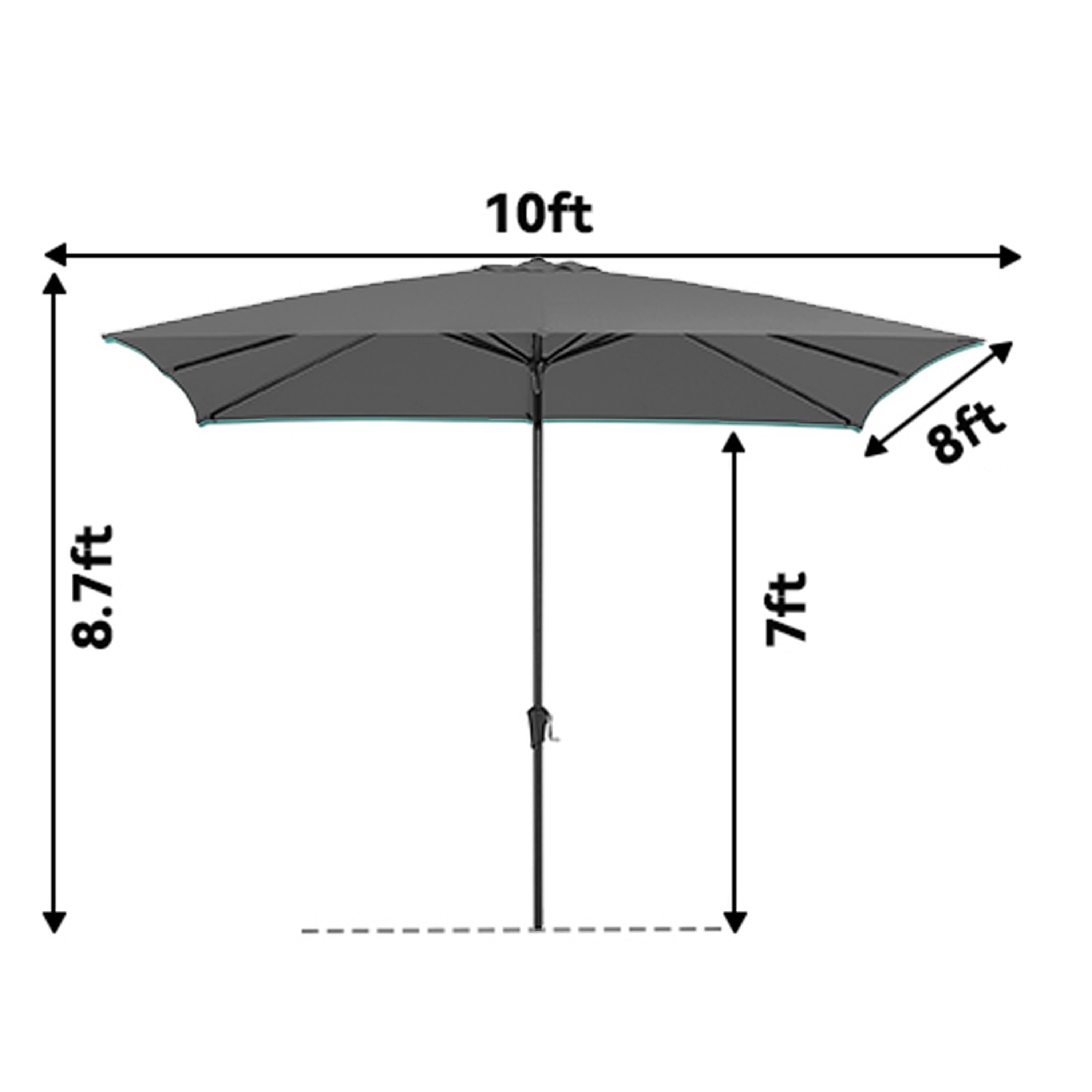 JEAREY ZZS-FX8.5-GY Umbrellas-2 - View #5