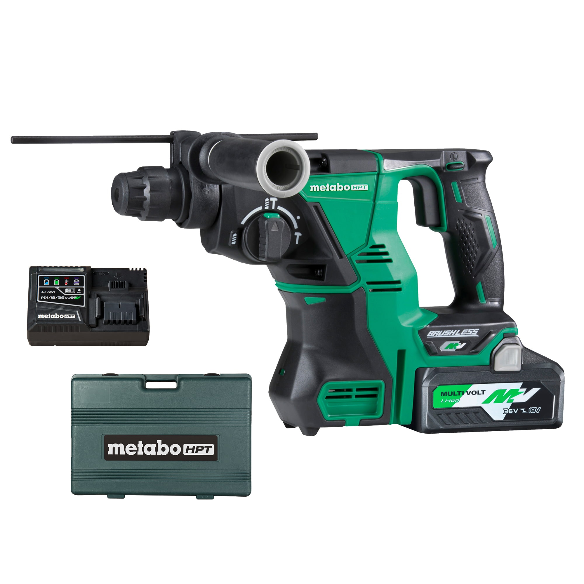 Metabo HPT Sds-plus Variable Speed Cordless Rotary Hammer Drill(1