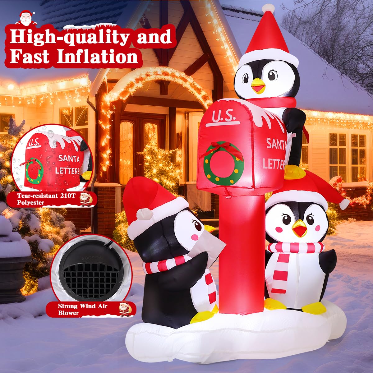 GOOSH DJ-SD-27533 Christmas-Inflatables - View #3