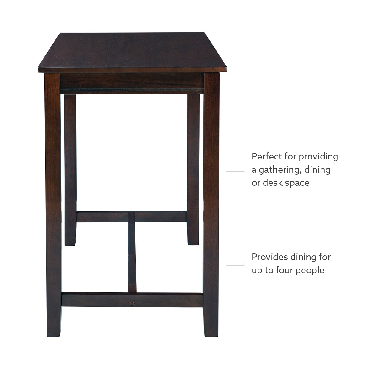 Linon CPT102BRN01U Dining-Tables - View #8
