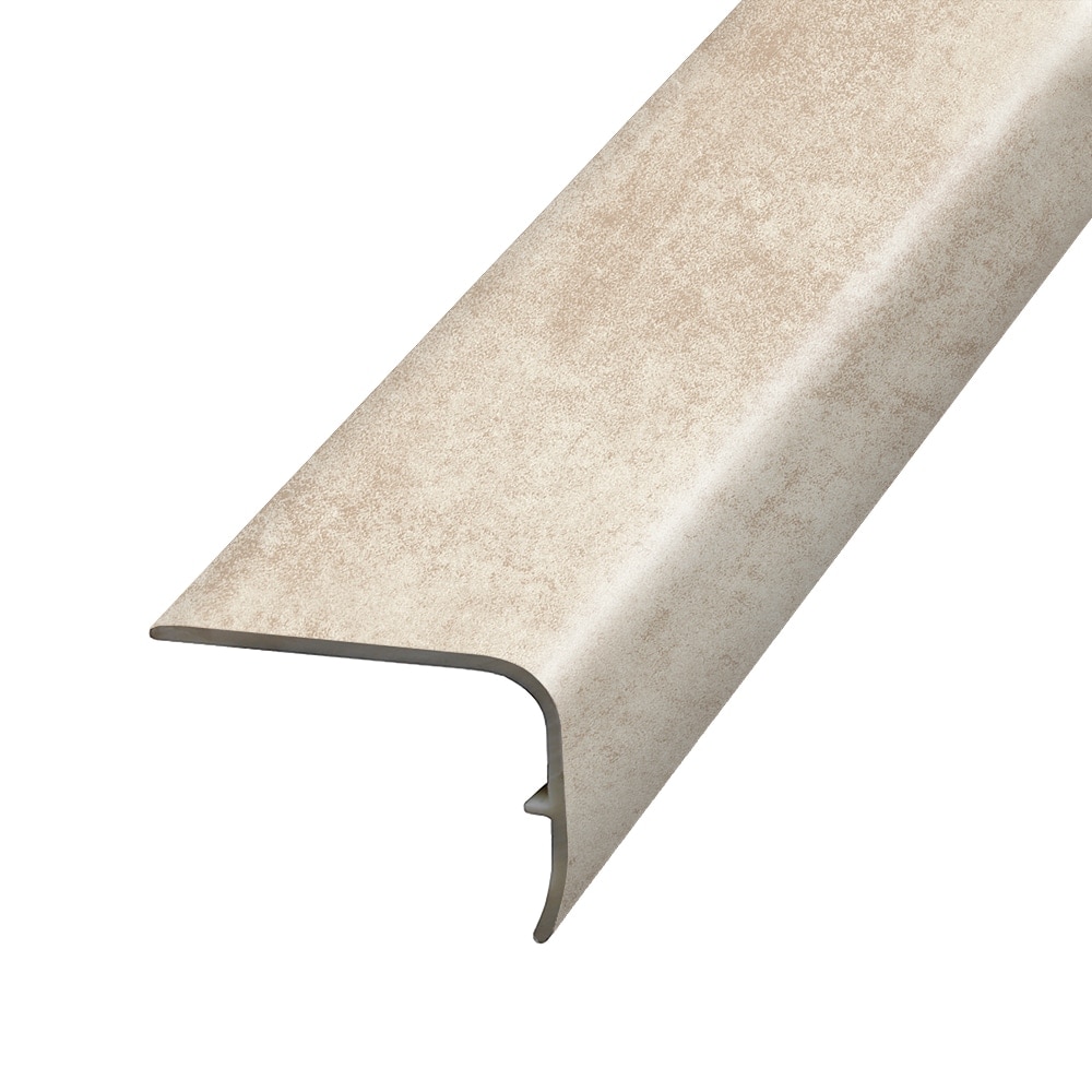 Project Source VSNPL-06853 1.88-Inches x 78.7-Inches x 1.32-Inches Akoya Prefinished Vinyl Overlap Stair Nosing