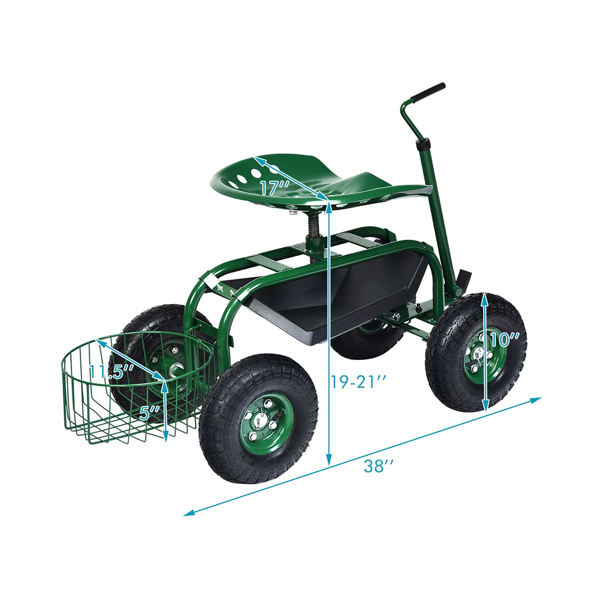 Costway GT3452 Yard-Carts - View #2