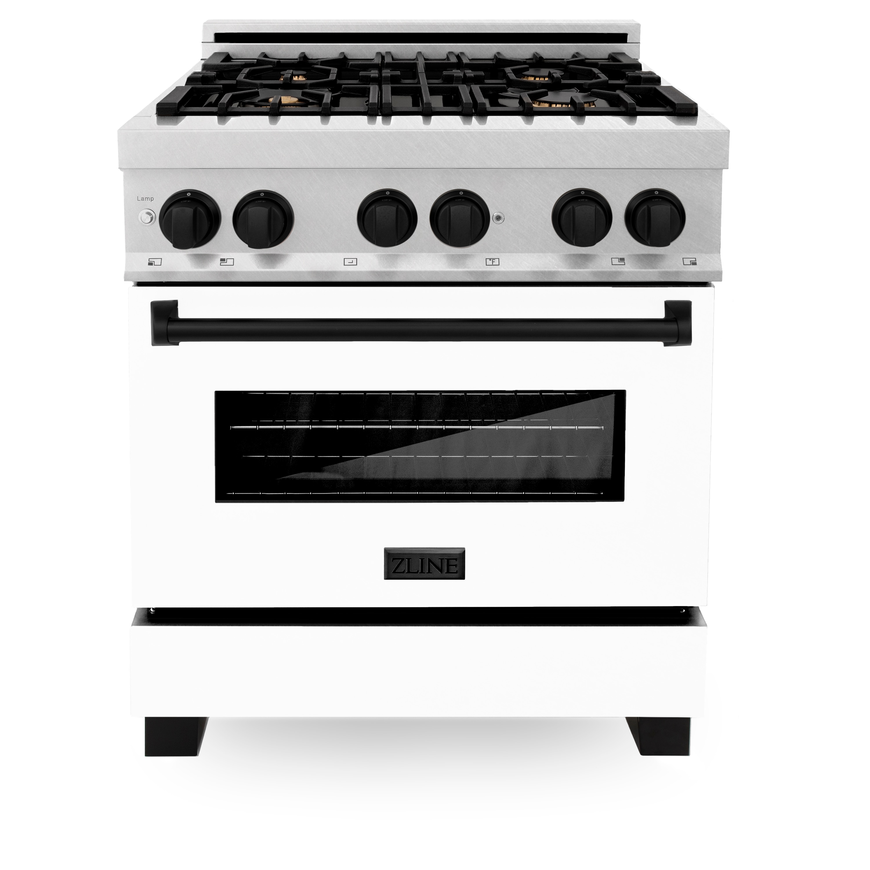 ZLINE KITCHEN & BATH RASZ-WM-30-MB Dual-Fuel-Ranges - View #4