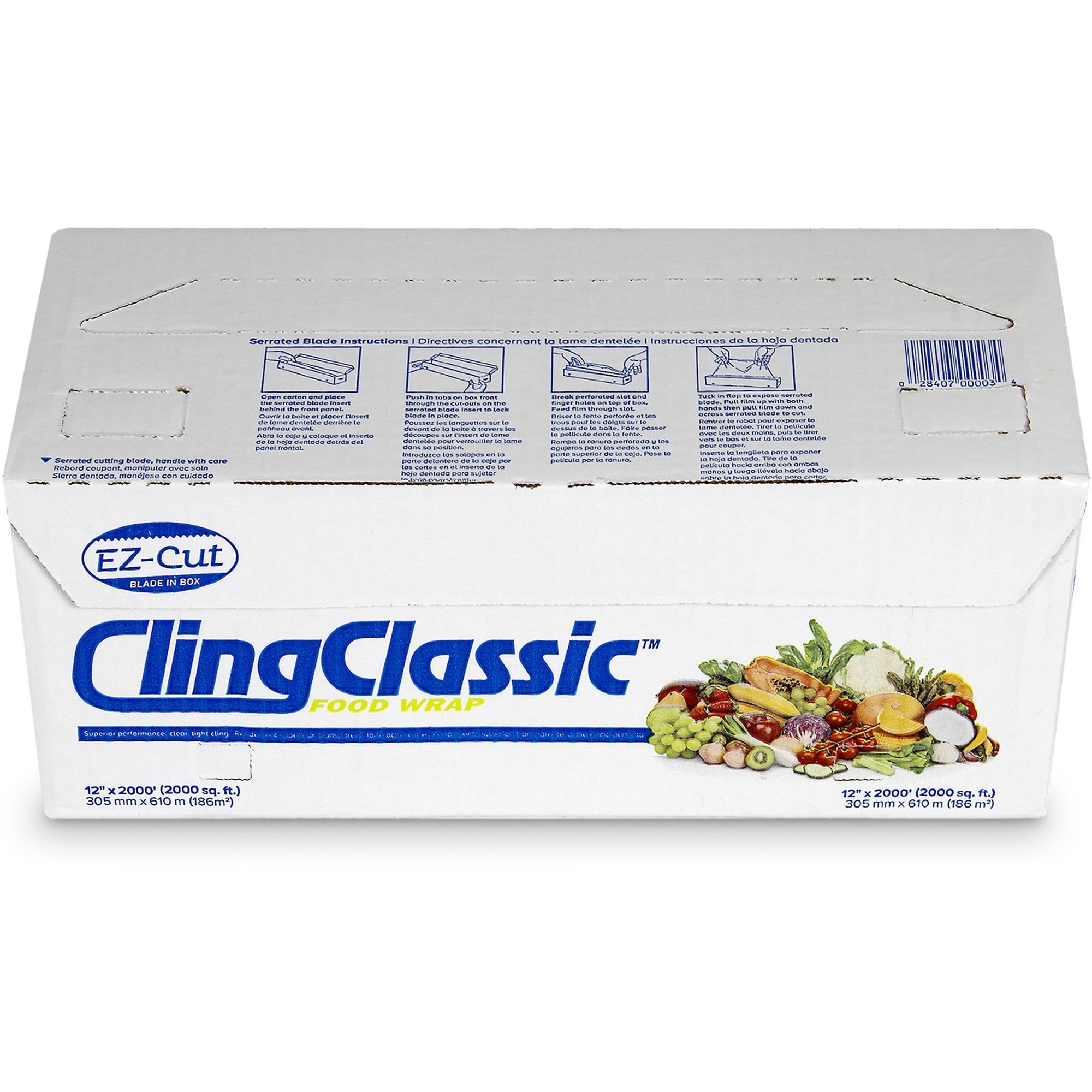 AEP Industries WBI30550200 ROLLPLASTIC WRAP12X2000'