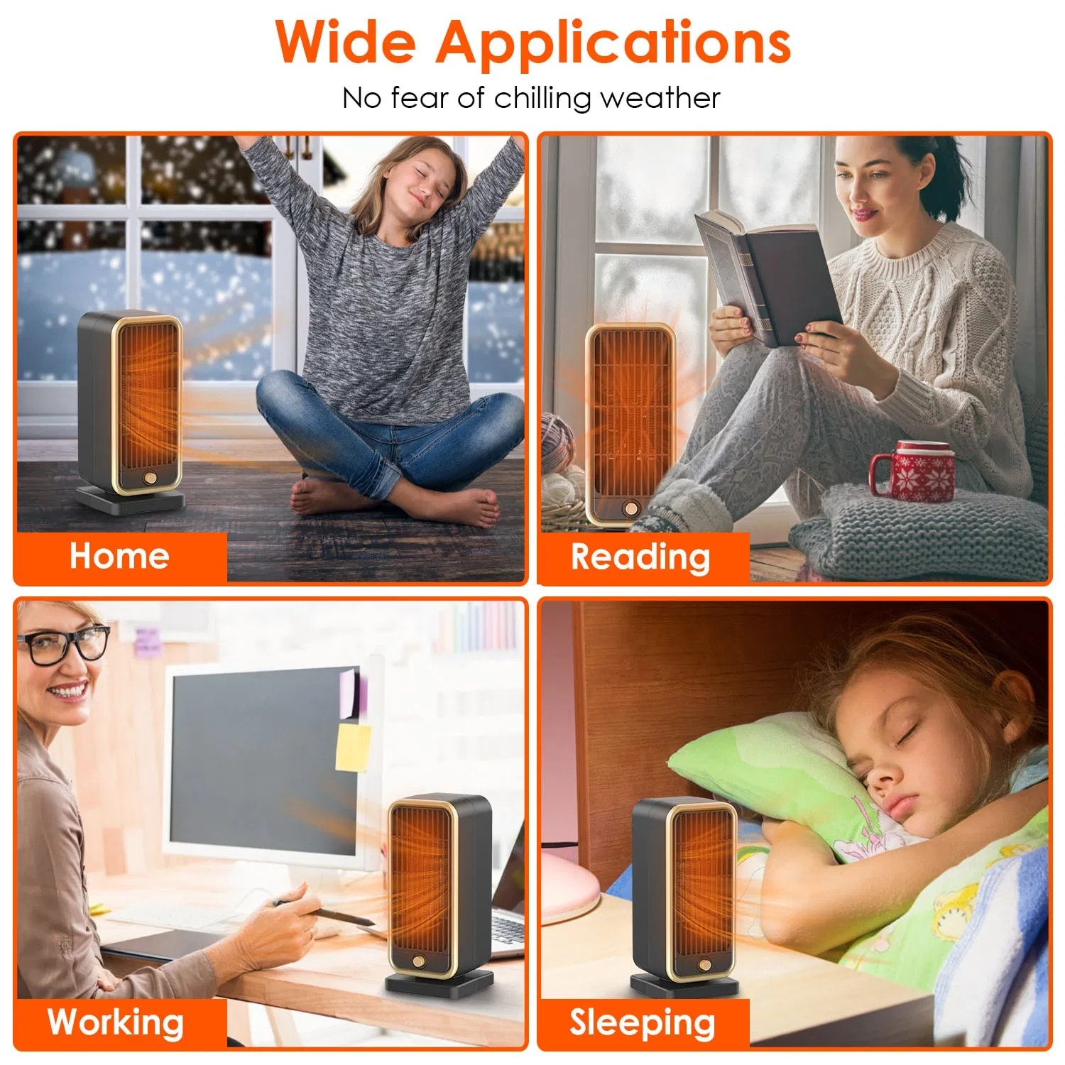 Kahomvis HEAT-QPDO-04 Portable-Electric-Heat - View #3