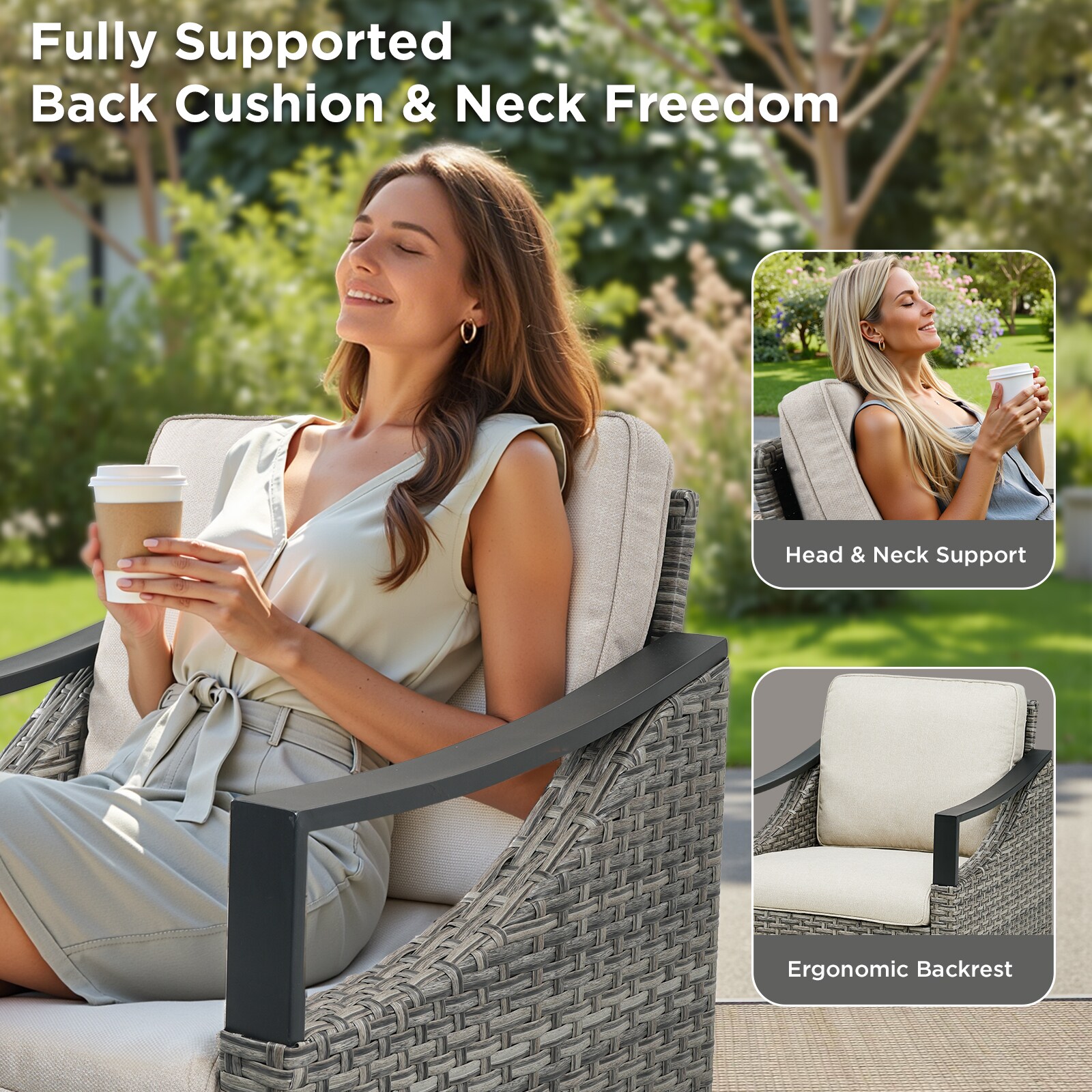 LUXEYARD DS-Y-T3773-P416059 Patio-Chairs - View #2