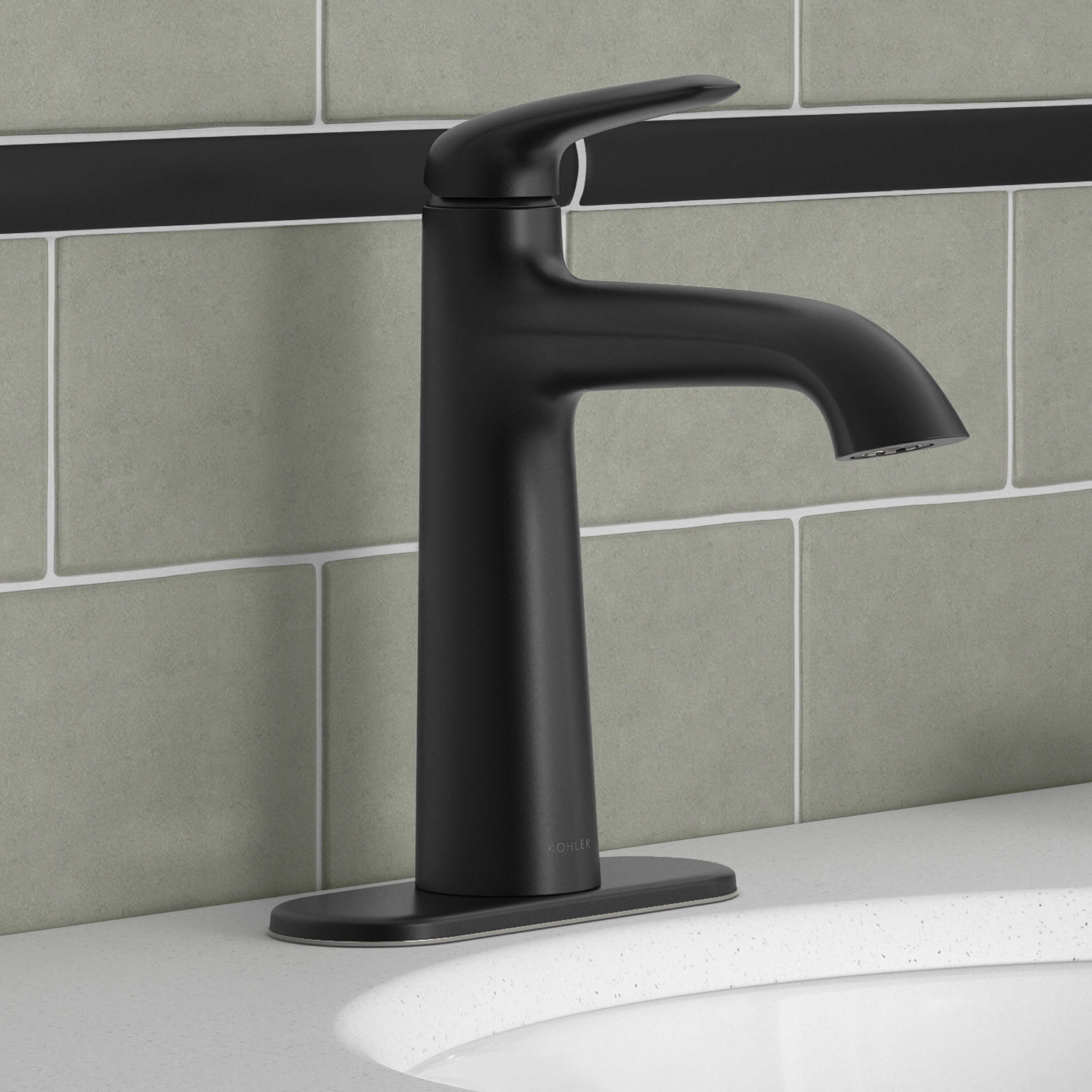 KOHLER K-R33046-4D-BL Lavatory-Faucets - View #2