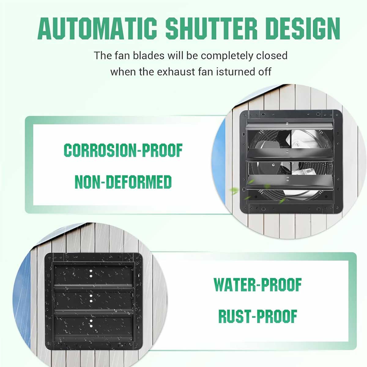Aoibox LABZB0826097 Gable-Vent-Fans - View #4
