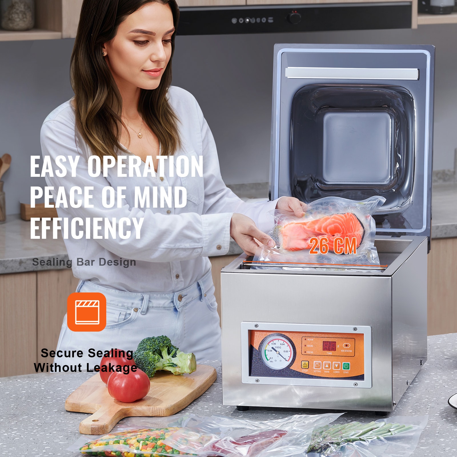 VEVOR SCTSQSZKFKJT05445V1 Vacuum-Sealers - View #4