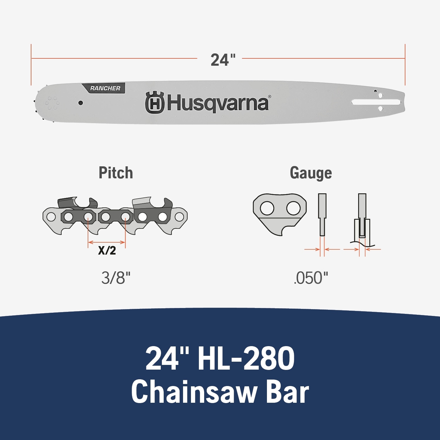 Husqvarna 599807001 Chain-Saw-Bars - View #2