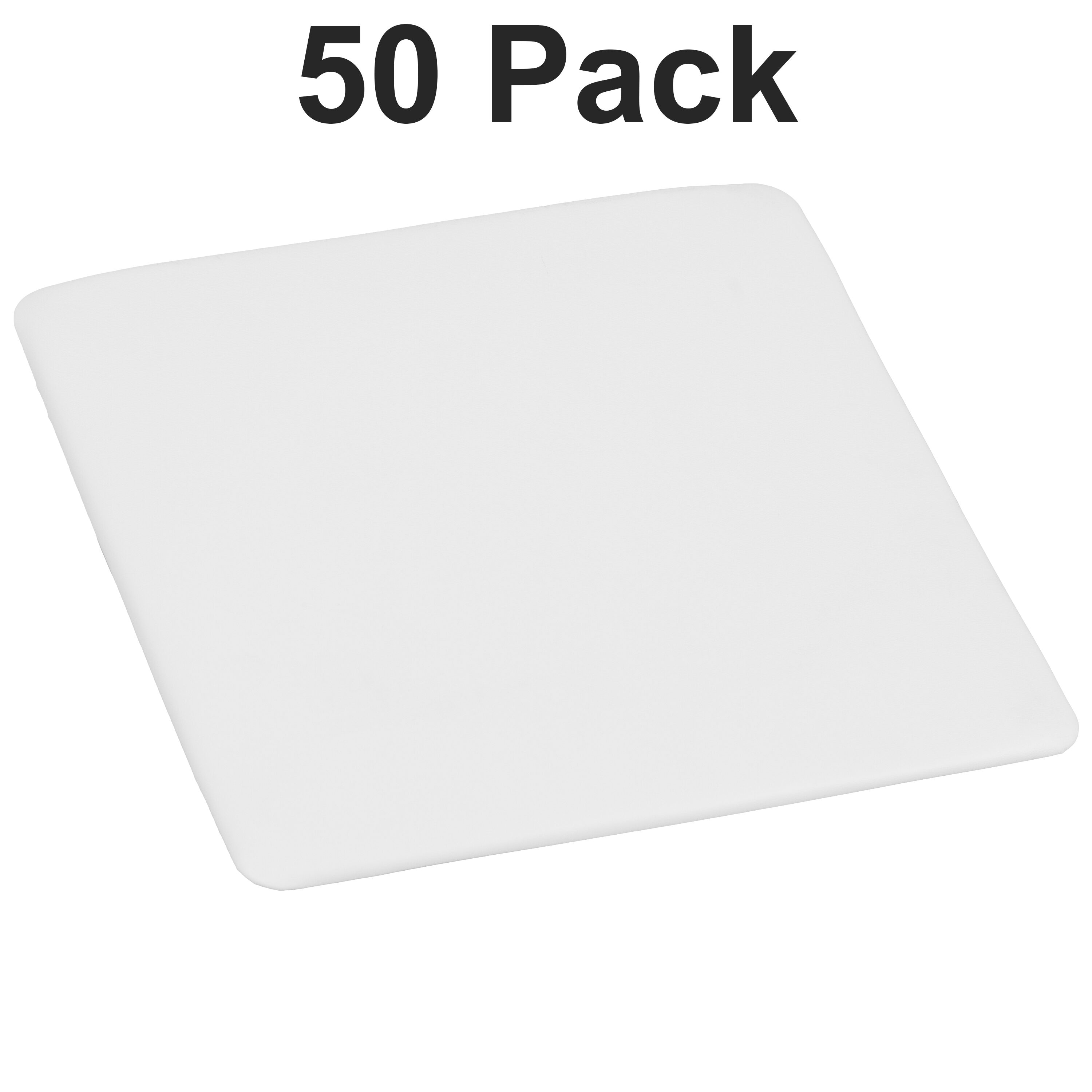 Flash Furniture 889142047001 Hercules White Solid Chair Cushion