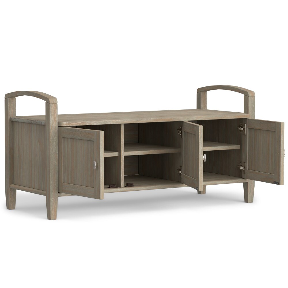 Simpli Home AXWSH006-GR bench - View #4